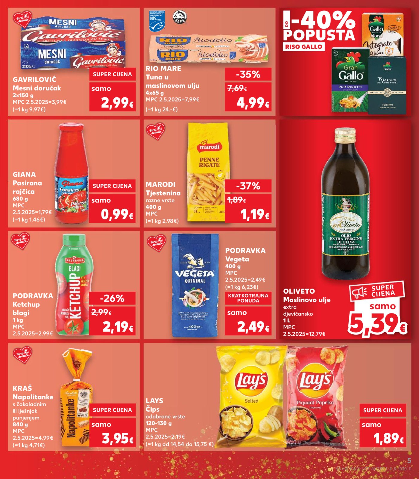 Kaufland katalog Akcija 01.01. - 05.01.2026.