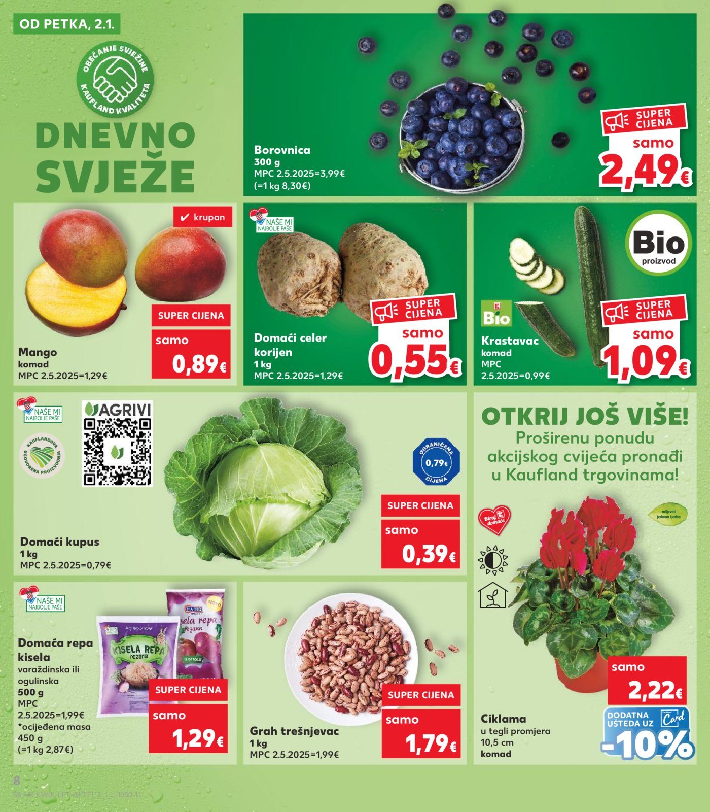 Kaufland katalog Akcija 01.01. - 05.01.2026.
