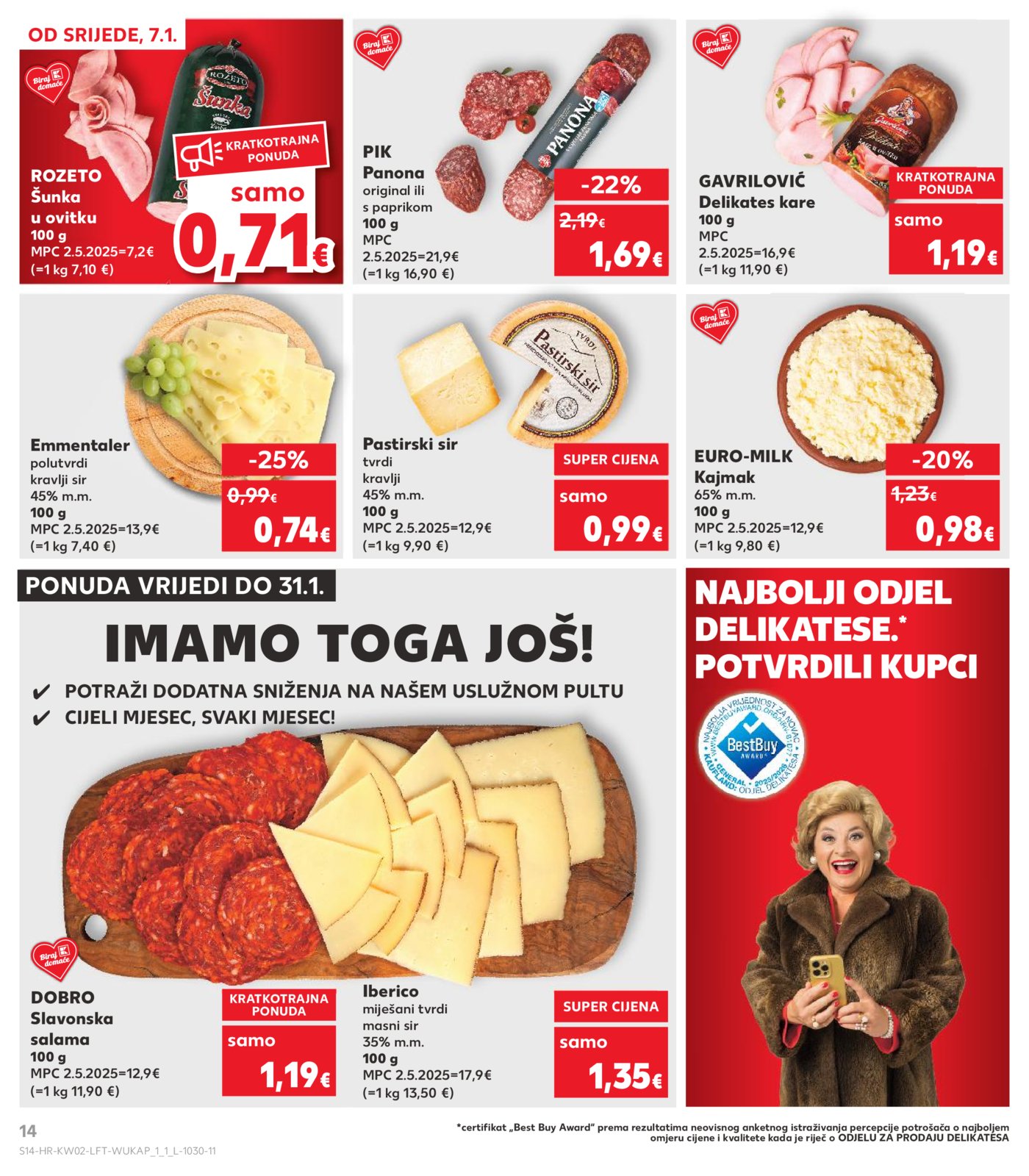 Kaufland katalog Akcija 07.01. - 13.01.2026.