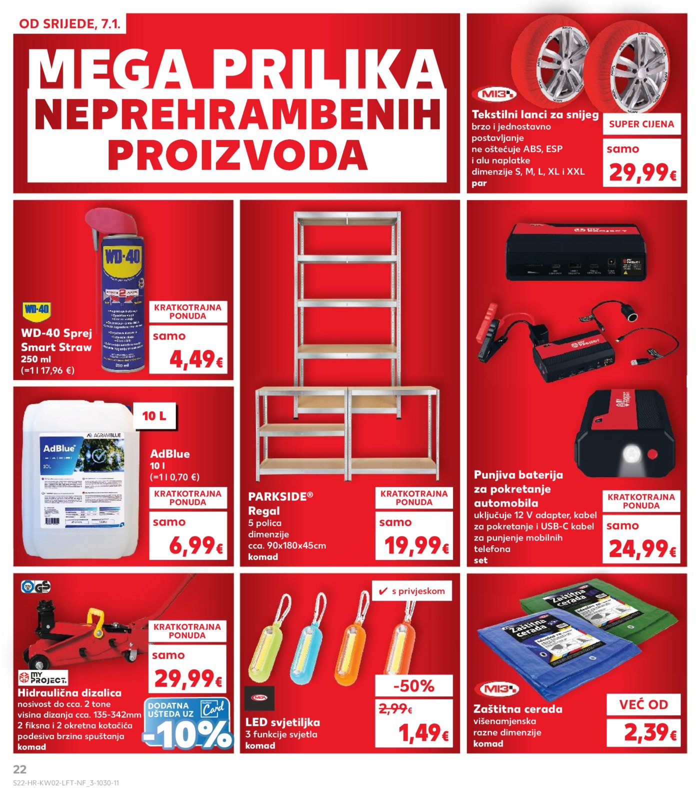 Kaufland katalog Akcija 07.01. - 13.01.2026.