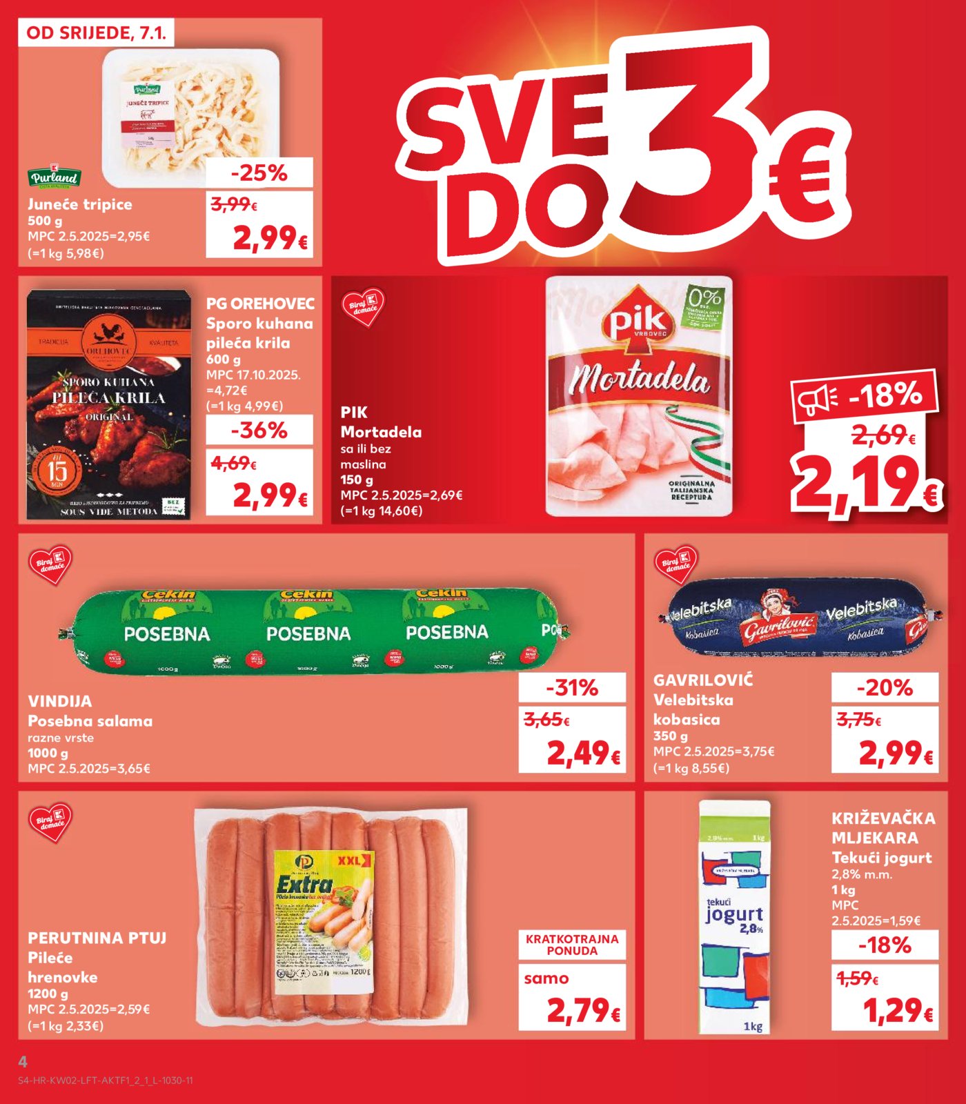 Kaufland katalog Akcija 07.01. - 13.01.2026.