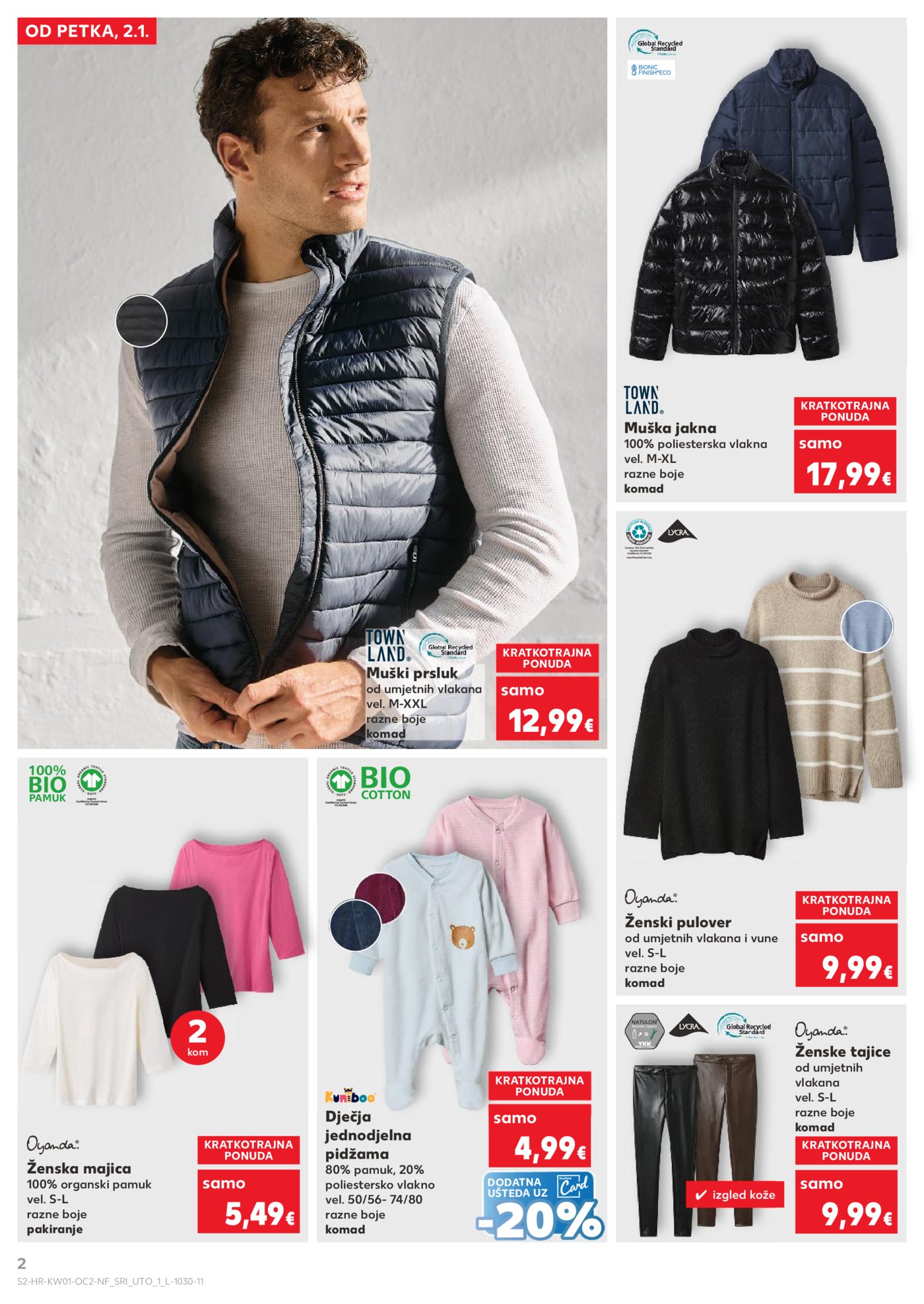 Kaufland katalog Neprehrambenih proizvoda 01.01. - 05.01.2026.