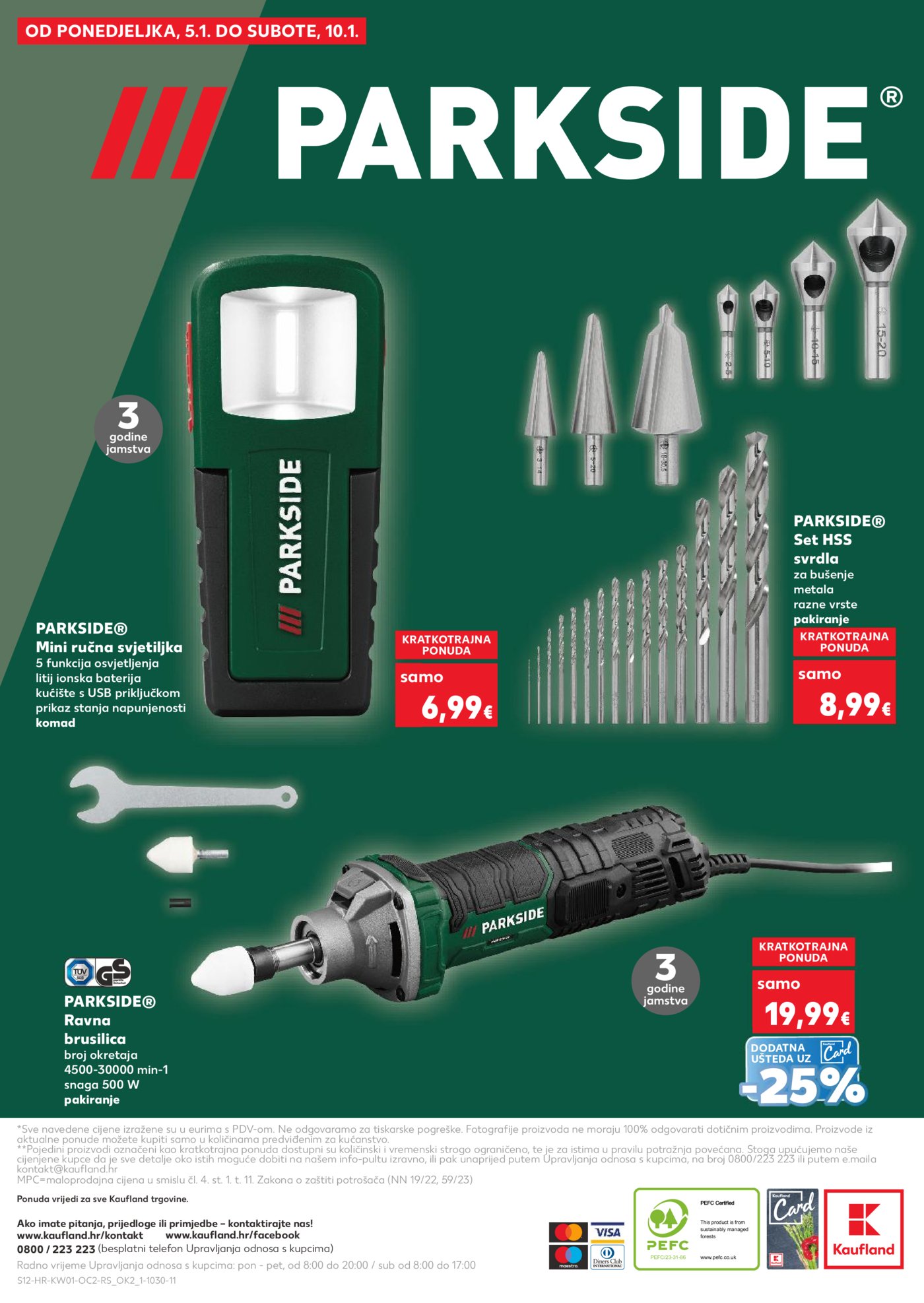 Kaufland katalog Neprehrambenih proizvoda 01.01. - 05.01.2026.