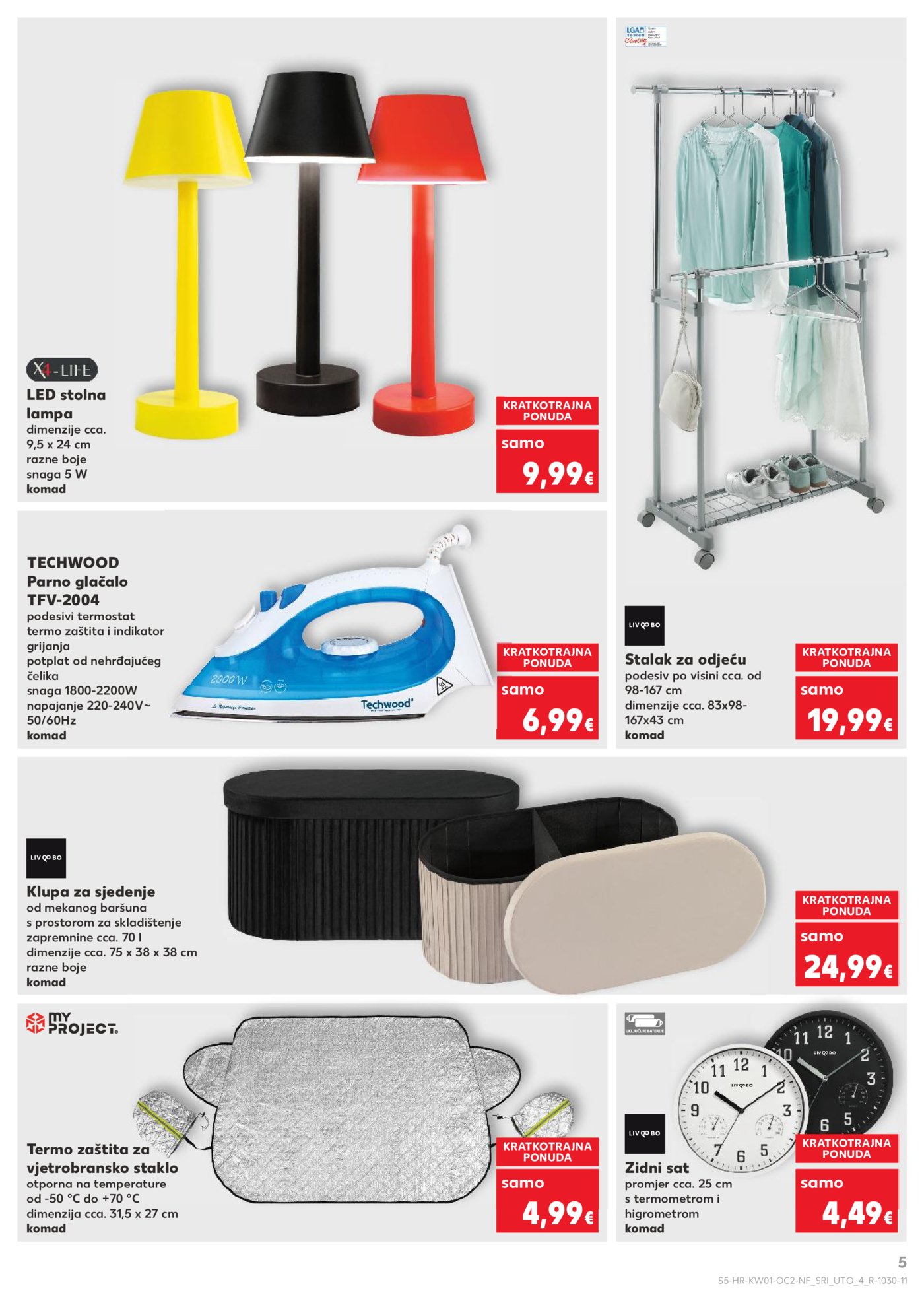 Kaufland katalog Neprehrambenih proizvoda 01.01. - 05.01.2026.