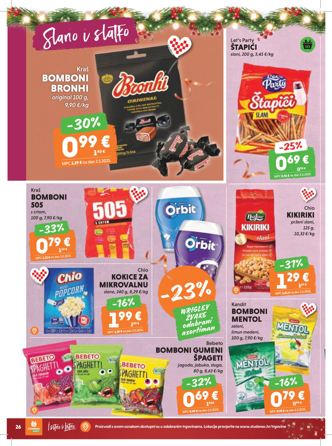 Studenac Tjedni katalog 26.12.-31.12.2025.