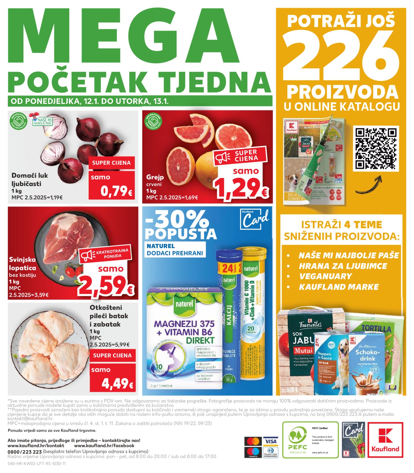 Kaufland katalog Akcija 07.01. - 13.01.2026.