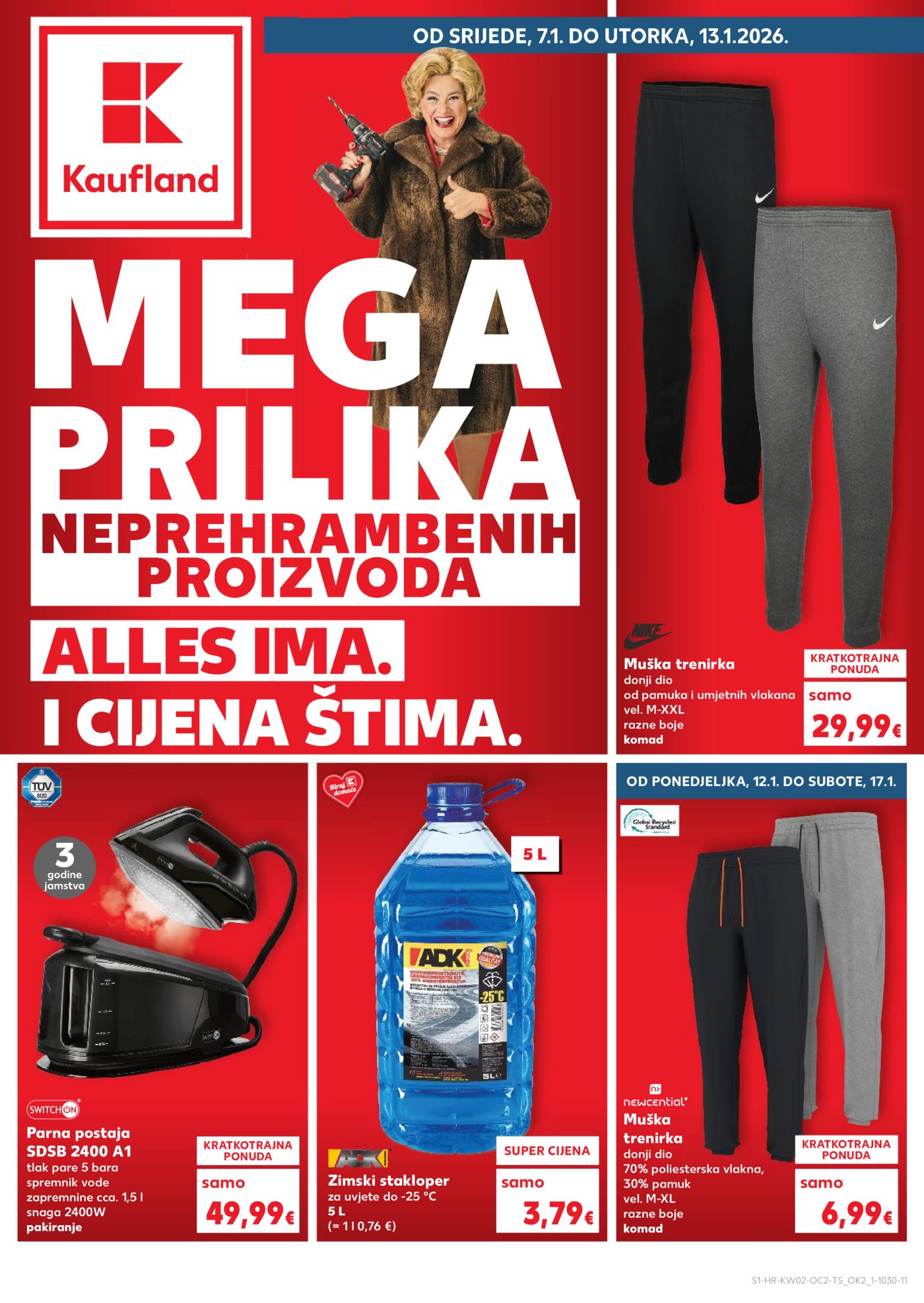Kaufland katalog Neprehrambenih proizvoda 07.01. - 13.01.2026.