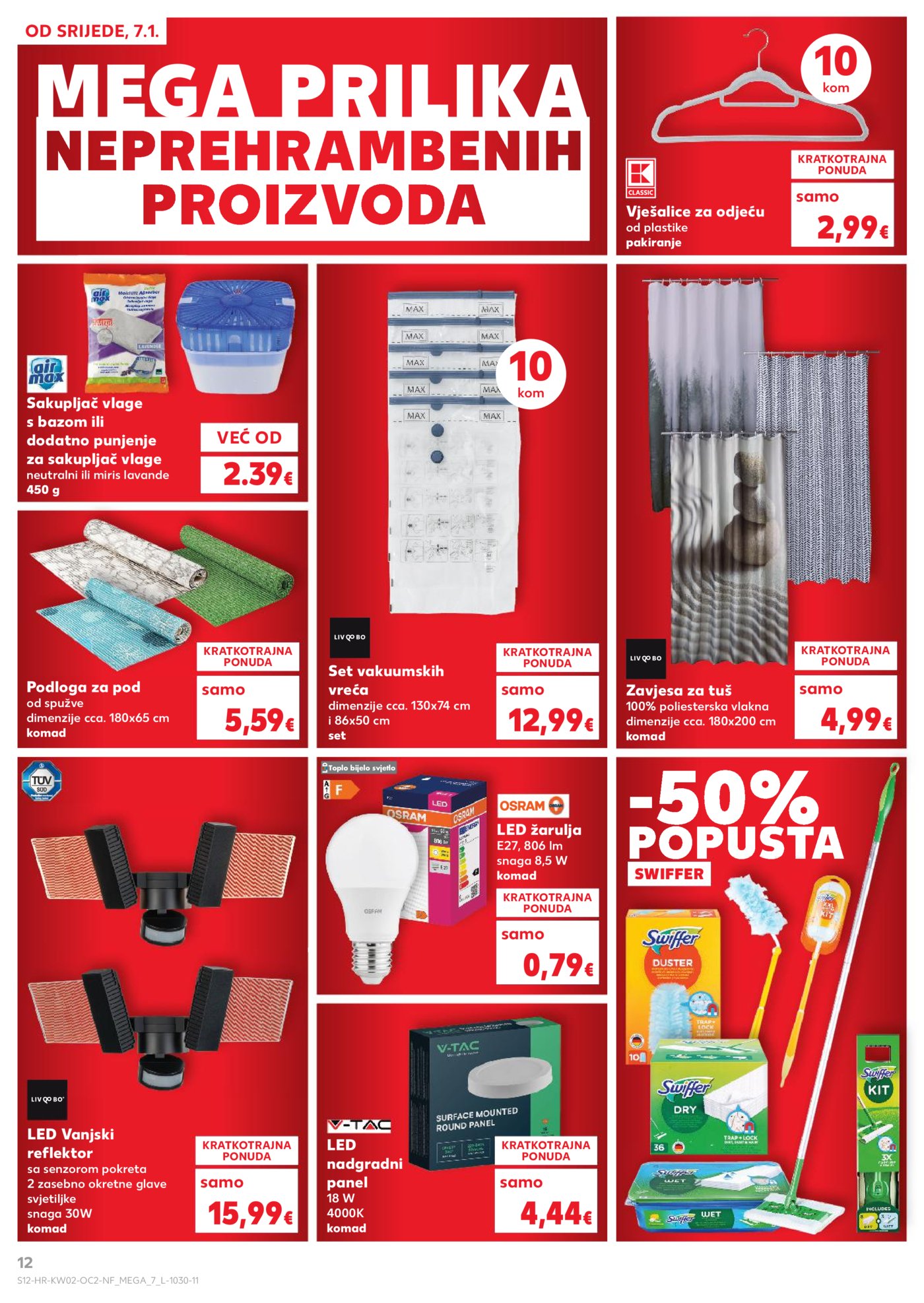 Kaufland katalog Neprehrambenih proizvoda 07.01. - 13.01.2026.