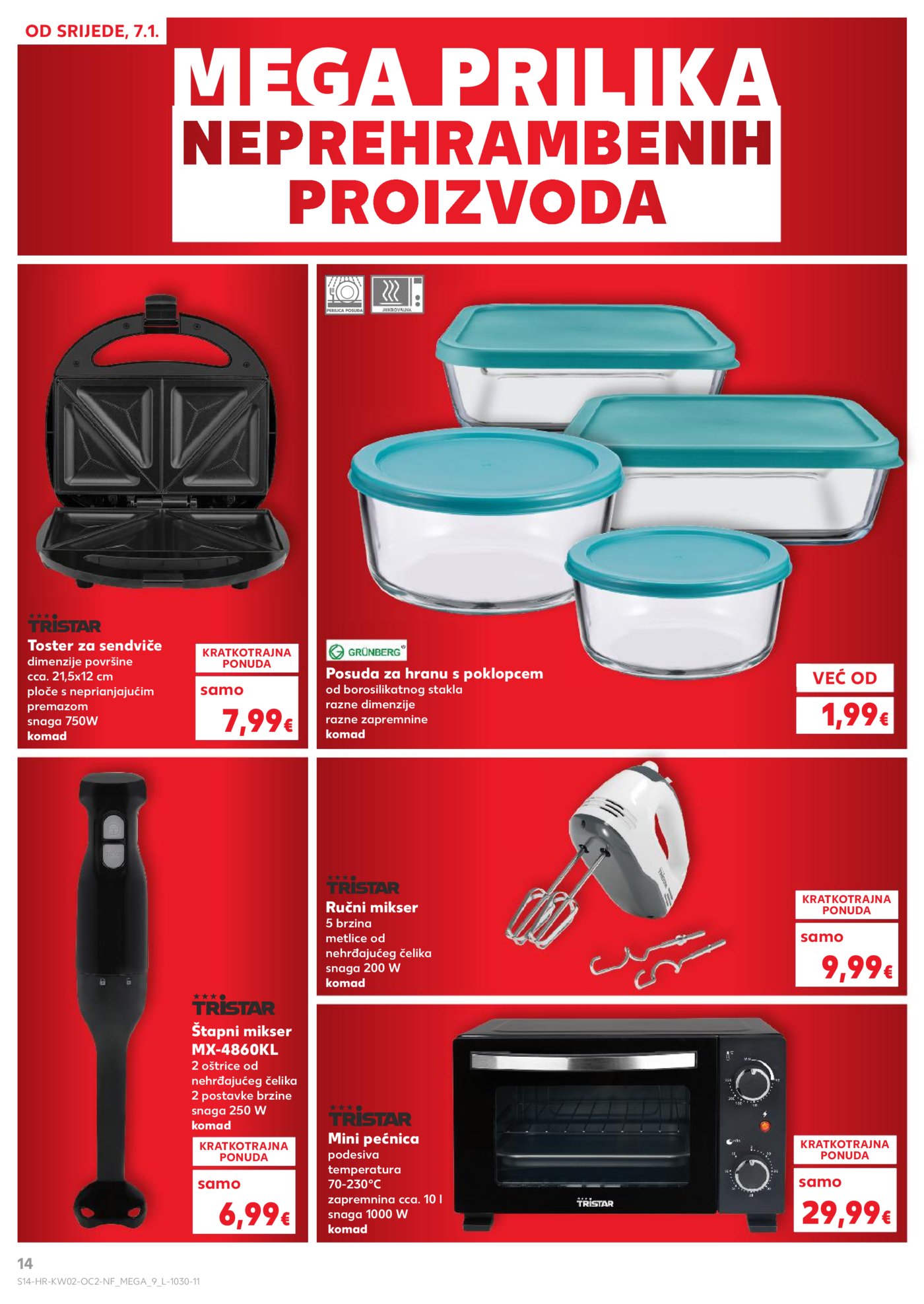 Kaufland katalog Neprehrambenih proizvoda 07.01. - 13.01.2026.