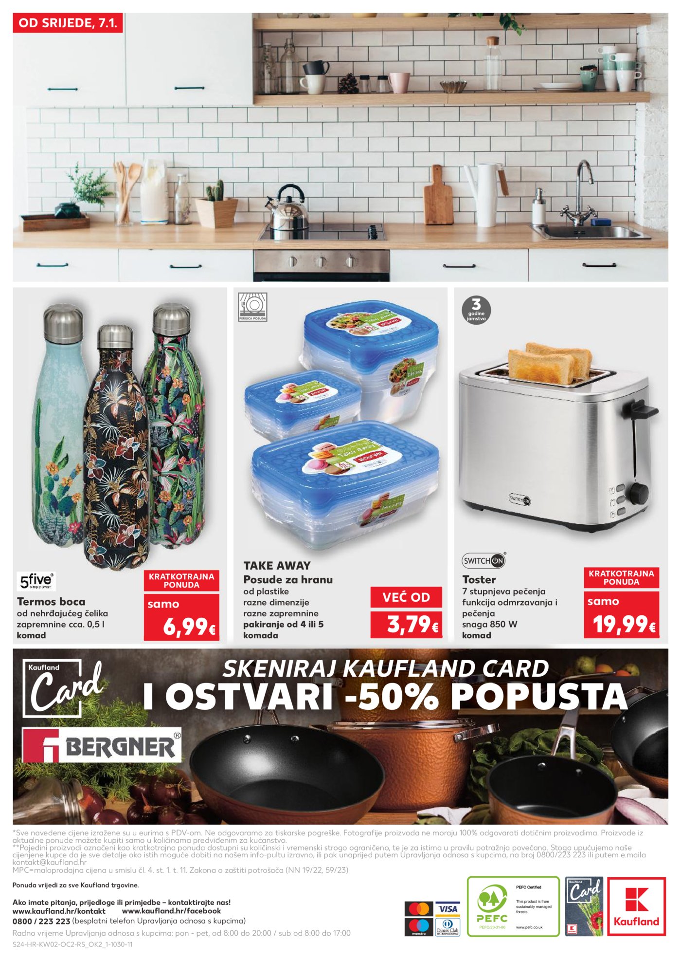 Kaufland katalog Neprehrambenih proizvoda 07.01. - 13.01.2026.