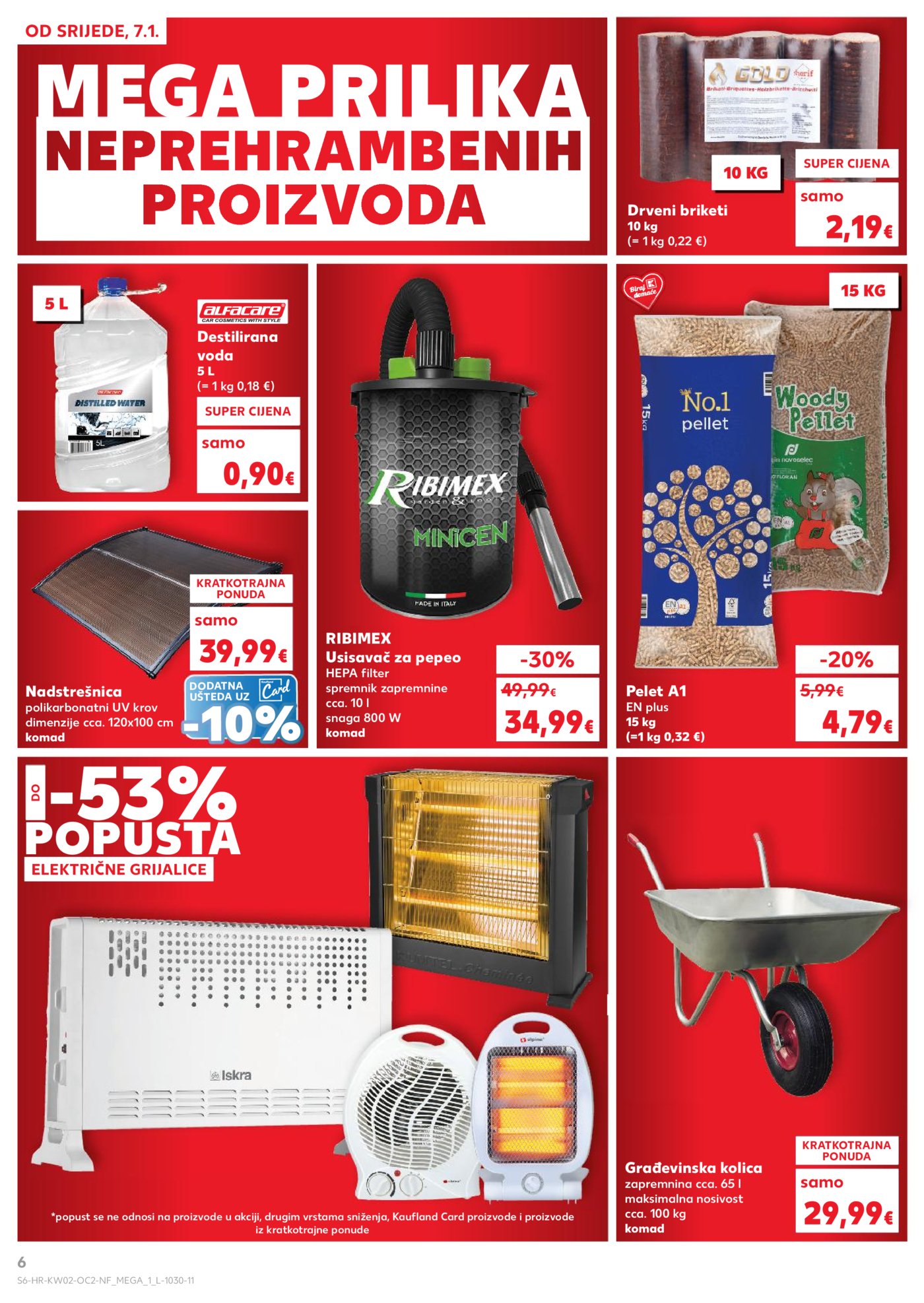 Kaufland katalog Neprehrambenih proizvoda 07.01. - 13.01.2026.