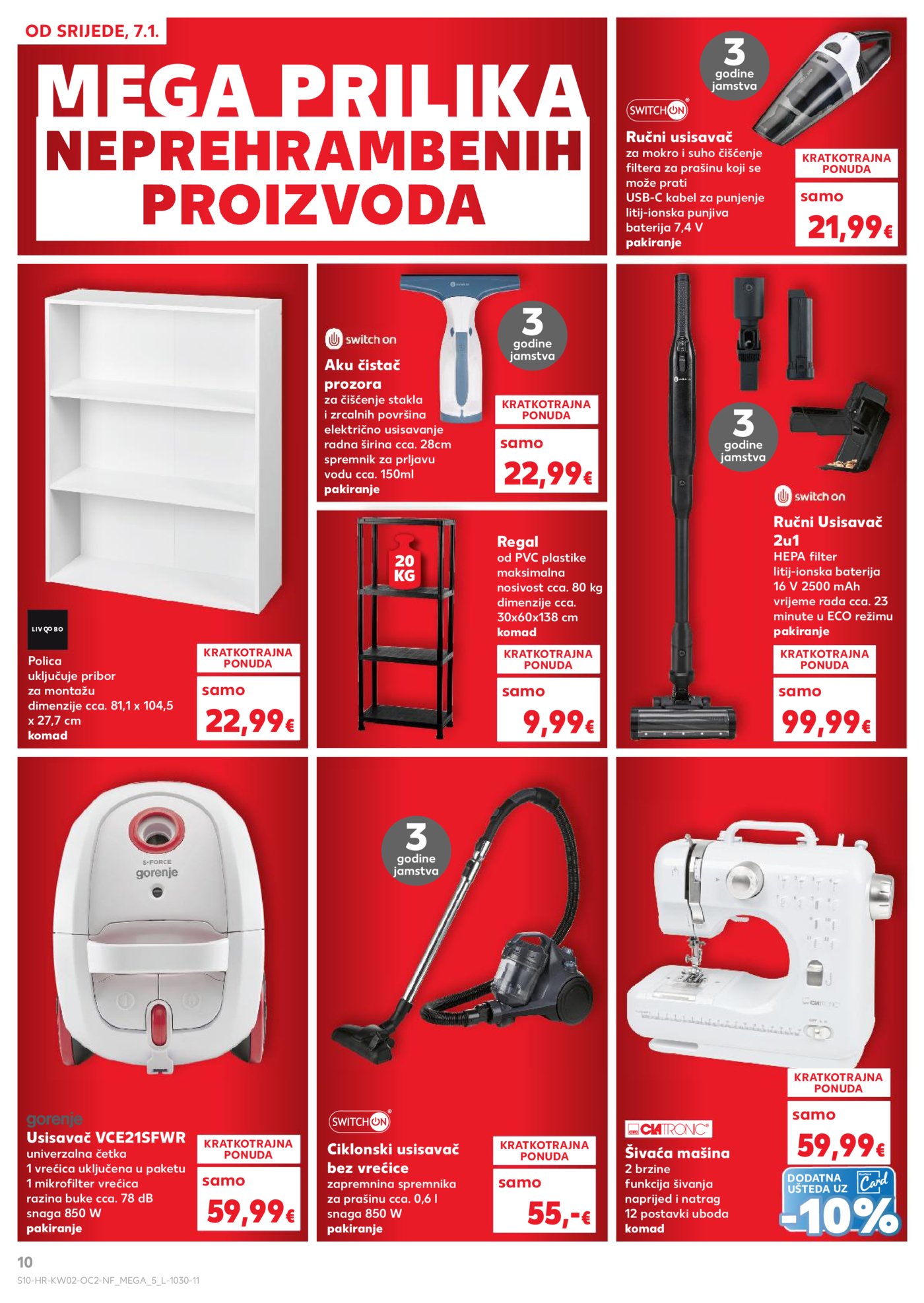 Kaufland katalog Neprehrambenih proizvoda 07.01. - 13.01.2026.