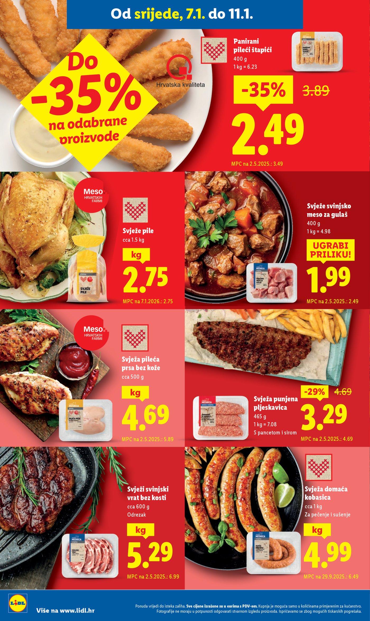 Lidl katalog Super ponuda od Srijede 07.01.-11.01.2025. 