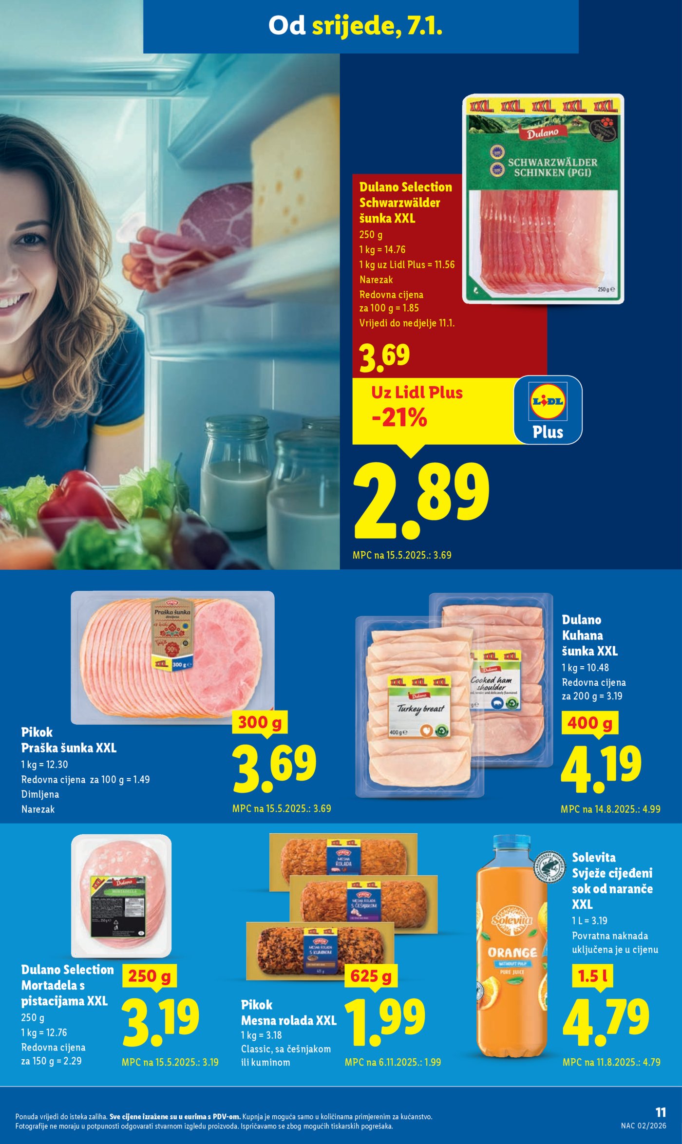 Lidl katalog Super ponuda od Srijede 07.01.-11.01.2025. 