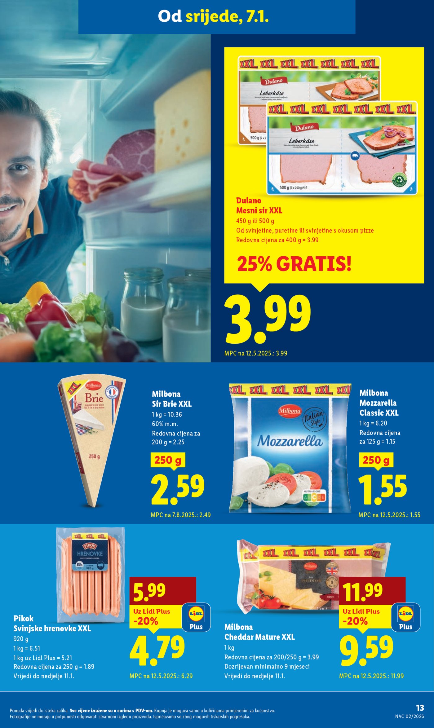 Lidl katalog Super ponuda od Srijede 07.01.-11.01.2025. 