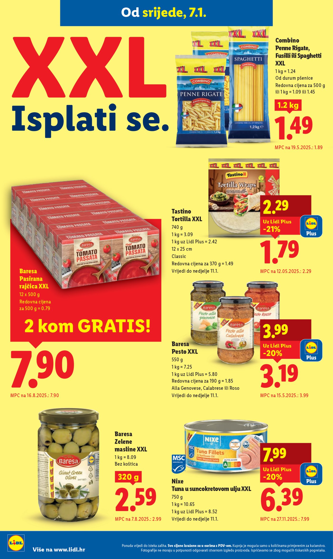 Lidl katalog Super ponuda od Srijede 07.01.-11.01.2025. 
