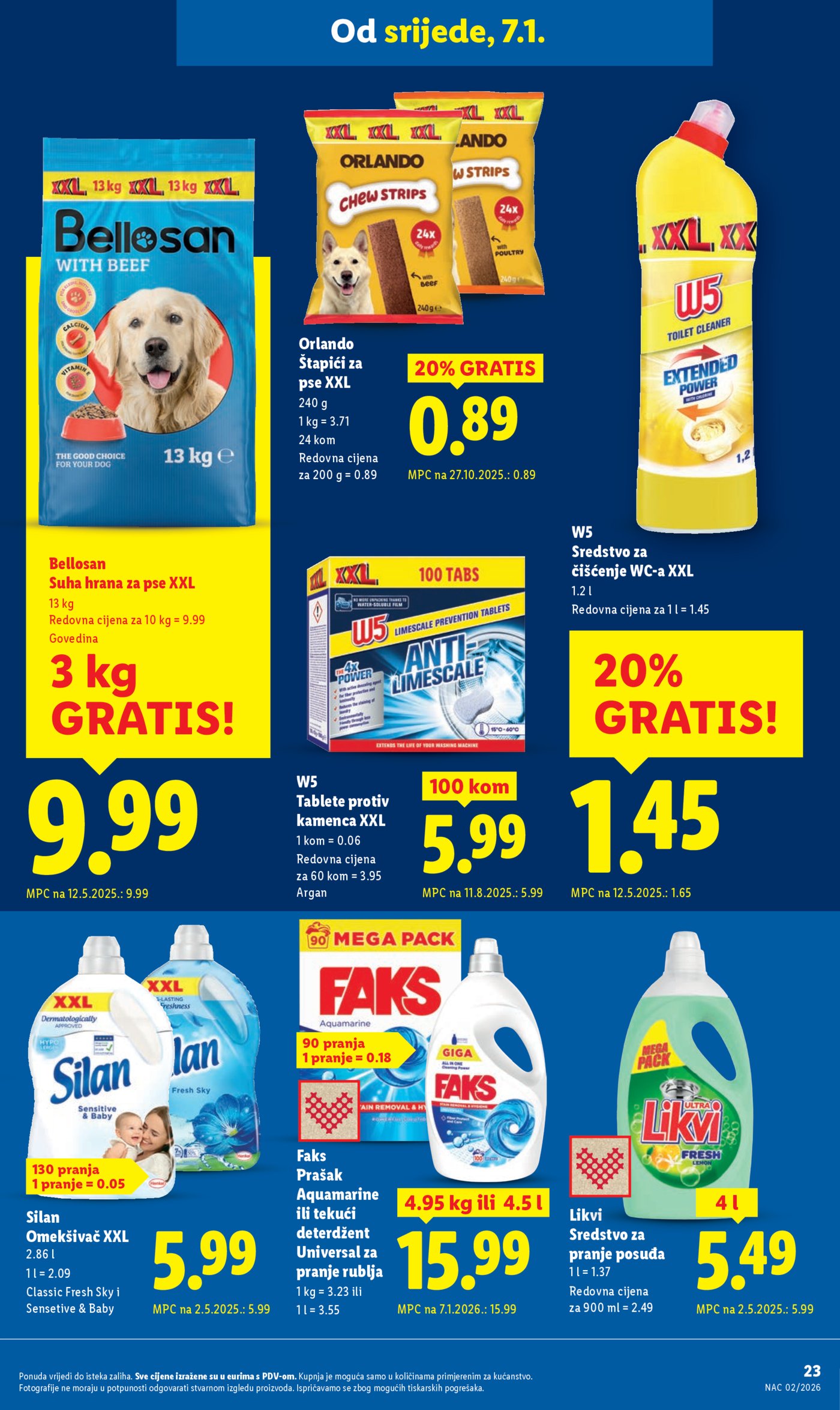 Lidl katalog Super ponuda od Srijede 07.01.-11.01.2025. 