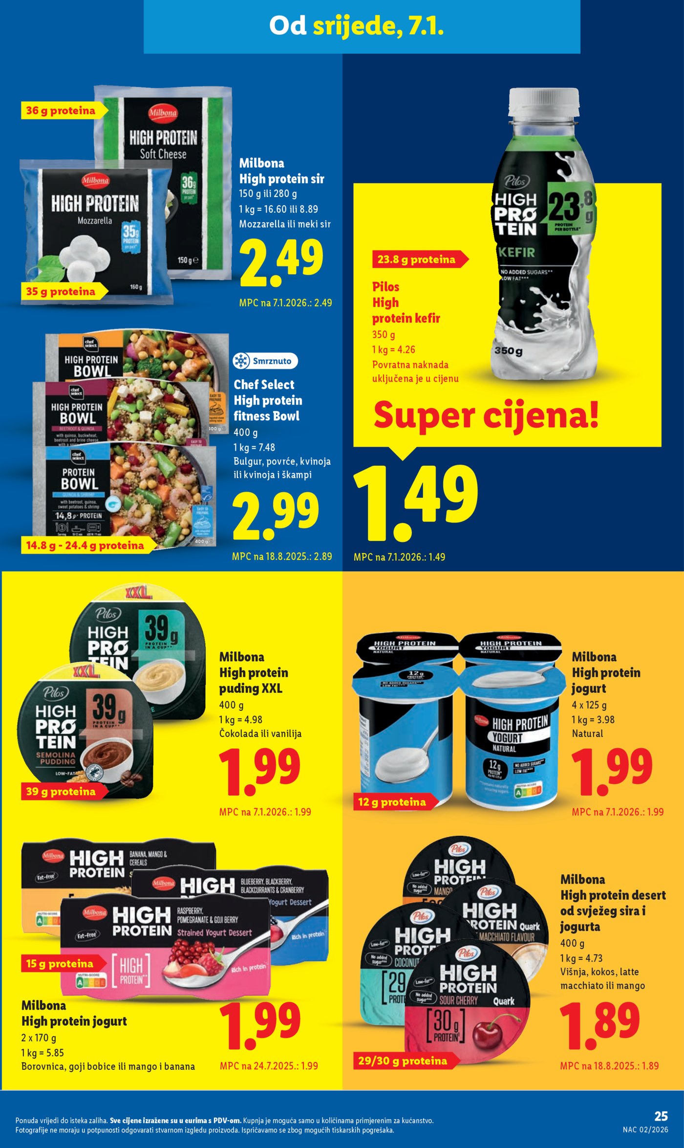 Lidl katalog Super ponuda od Srijede 07.01.-11.01.2025. 