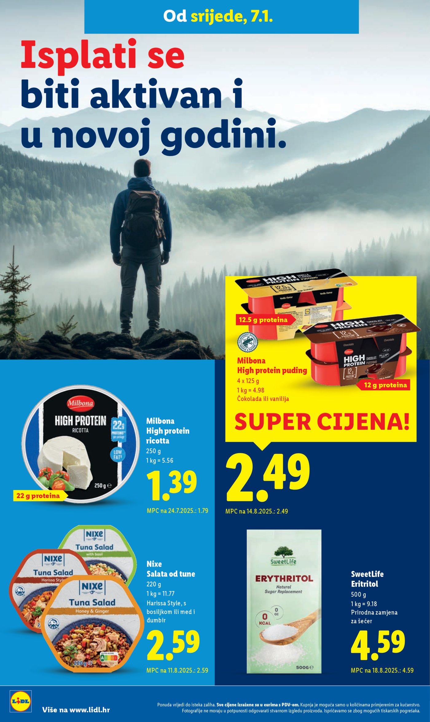 Lidl katalog Super ponuda od Srijede 07.01.-11.01.2025. 