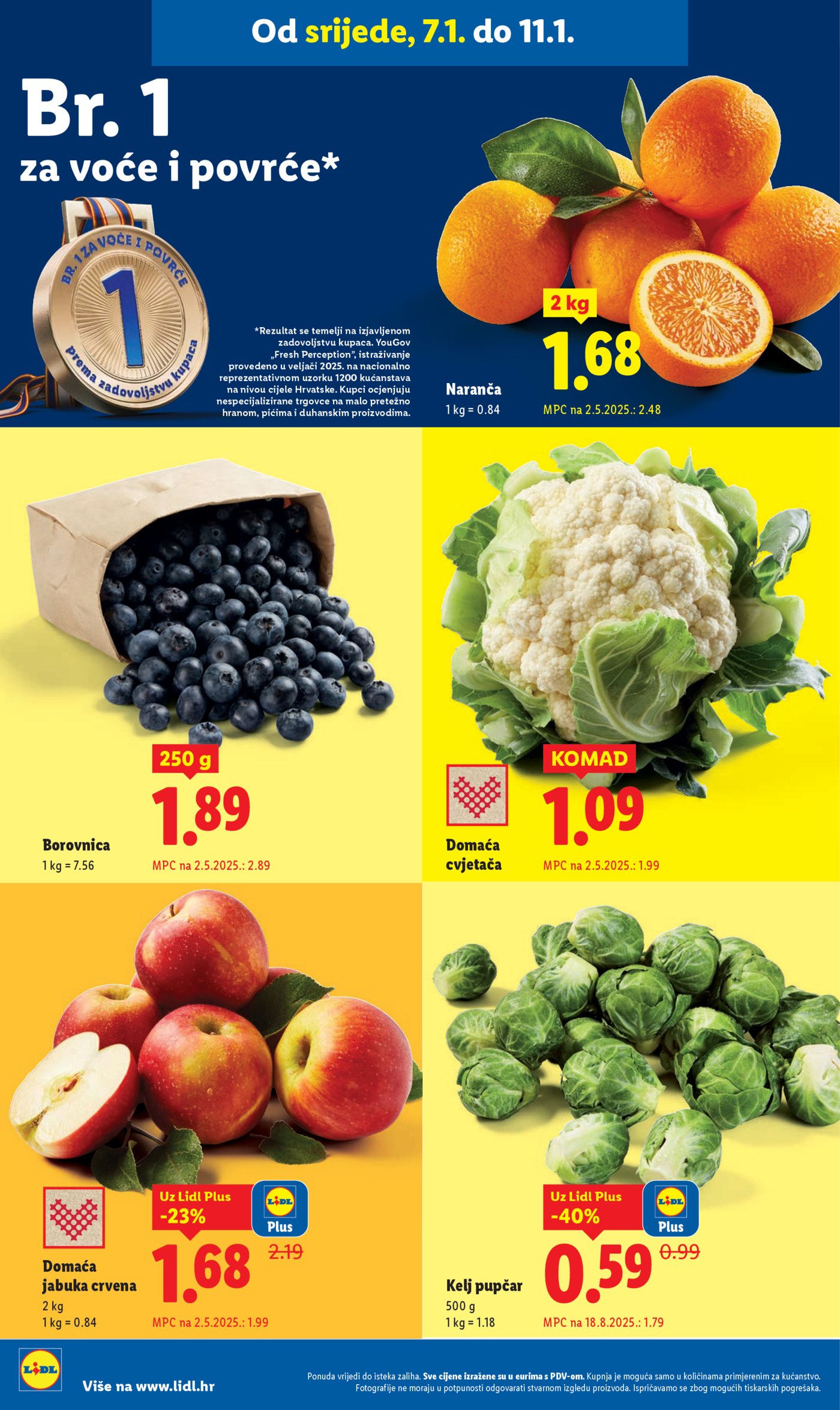 Lidl katalog Super ponuda od Srijede 07.01.-11.01.2025. 