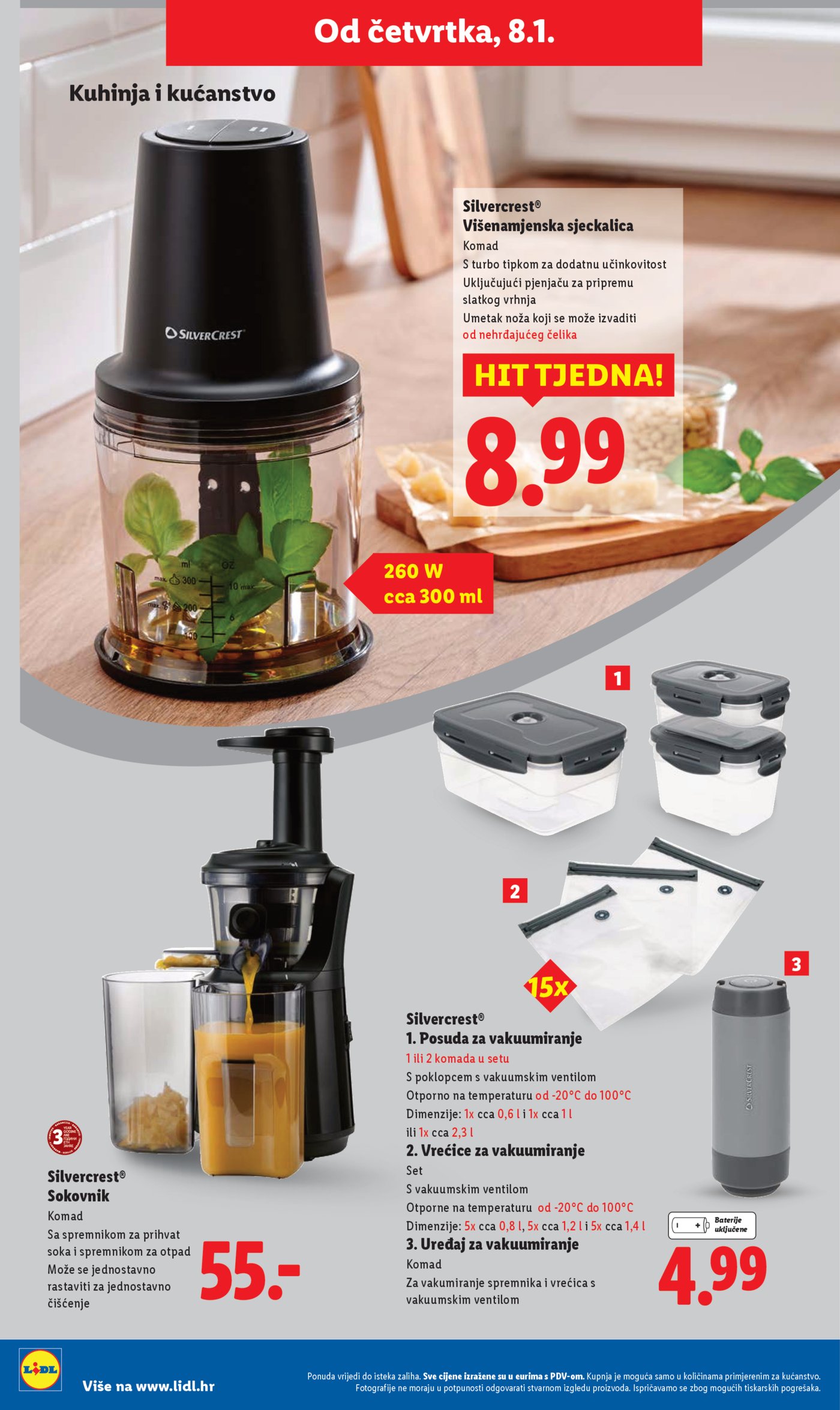 Lidl katalog Super ponuda od Srijede 07.01.-11.01.2025. 