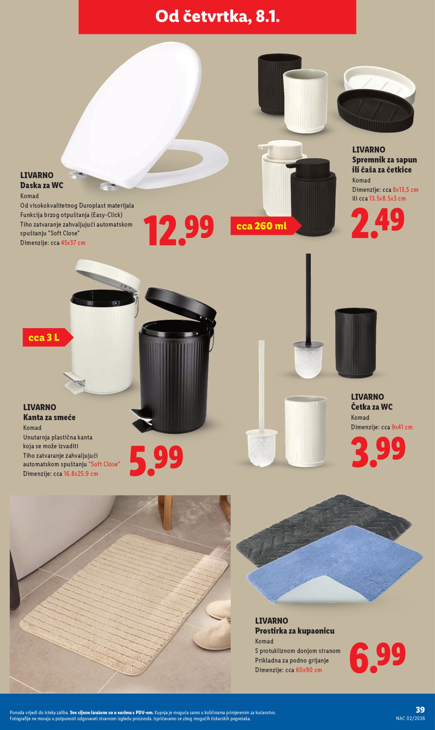 Lidl katalog Super ponuda od Srijede 07.01.-11.01.2025. 