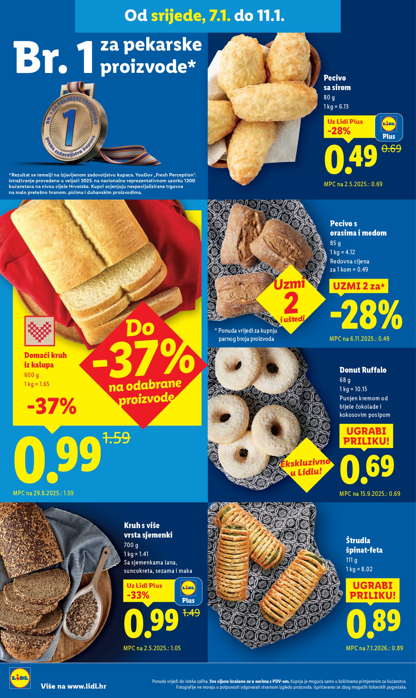 Lidl katalog Super ponuda od Srijede 07.01.-11.01.2025. 