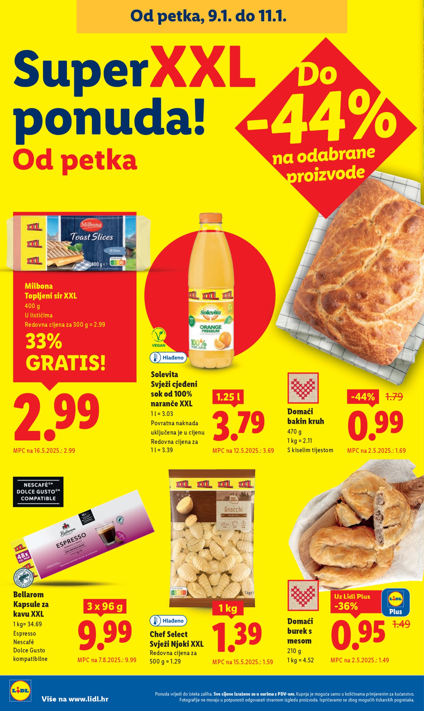 Lidl katalog Super ponuda od Srijede 07.01.-11.01.2025. 