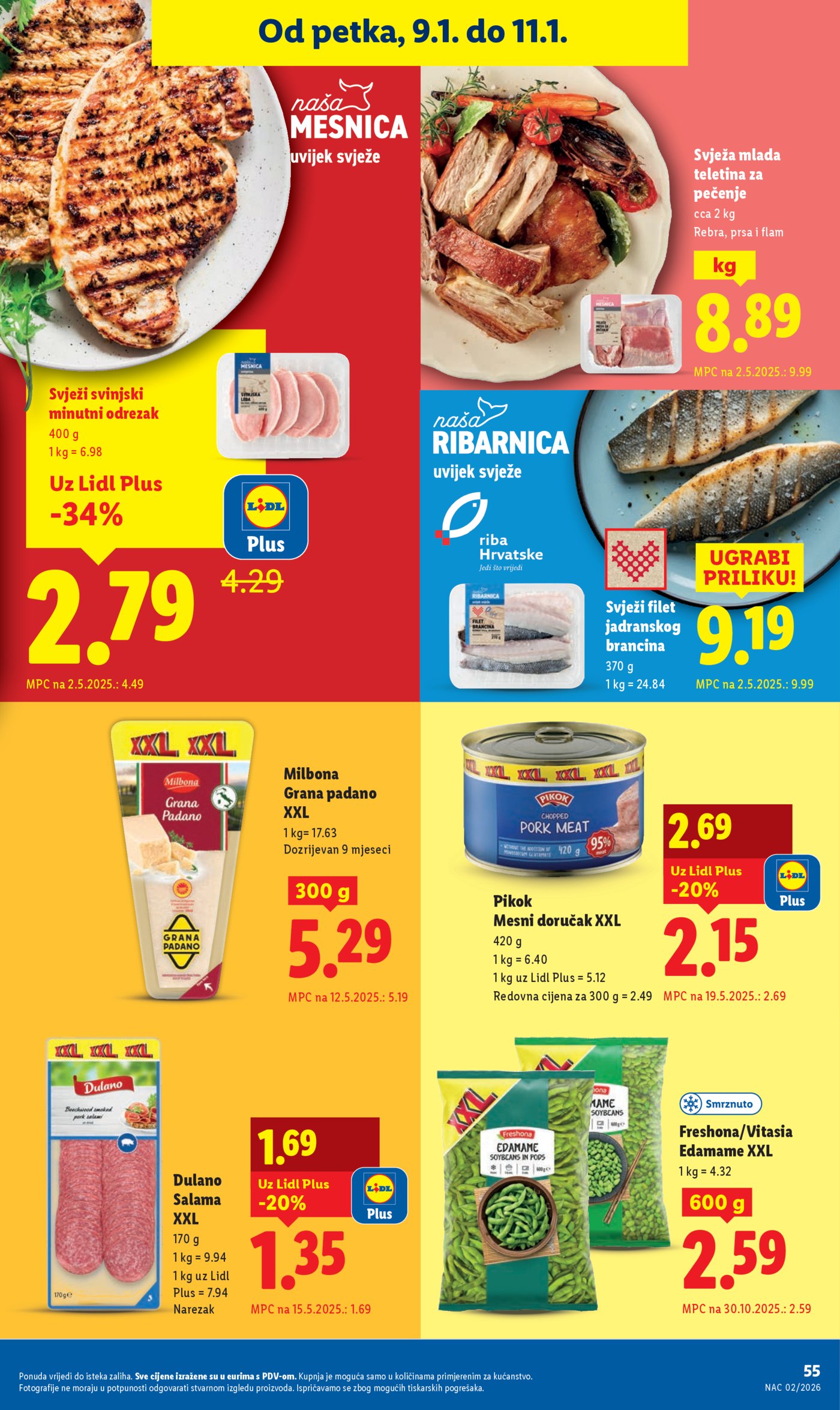 Lidl katalog Super ponuda od Srijede 07.01.-11.01.2025. 