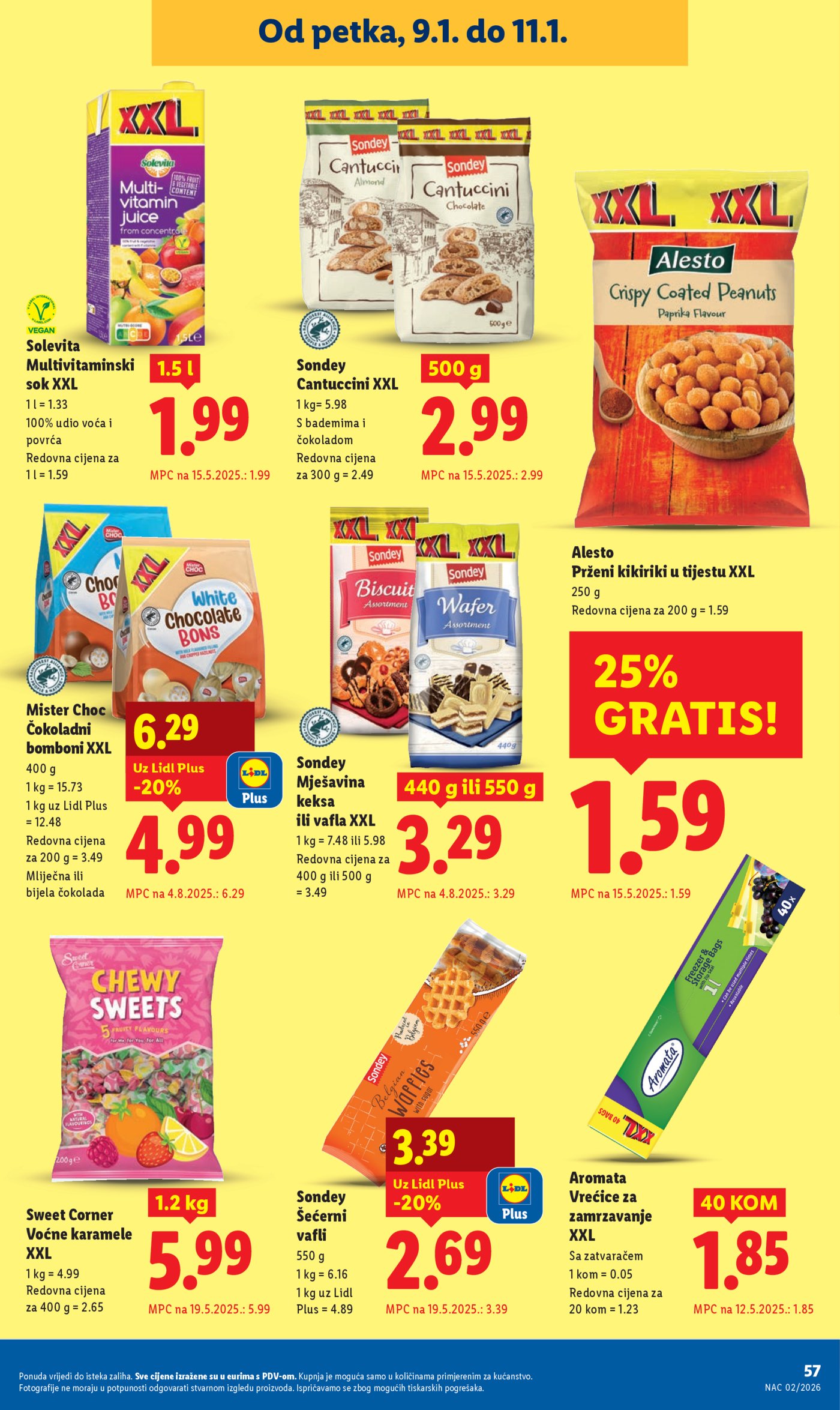 Lidl katalog Super ponuda od Srijede 07.01.-11.01.2025. 