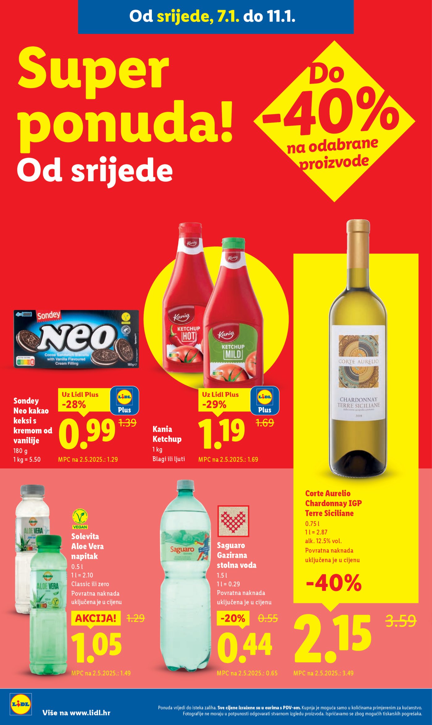 Lidl katalog Super ponuda od Srijede 07.01.-11.01.2025. 