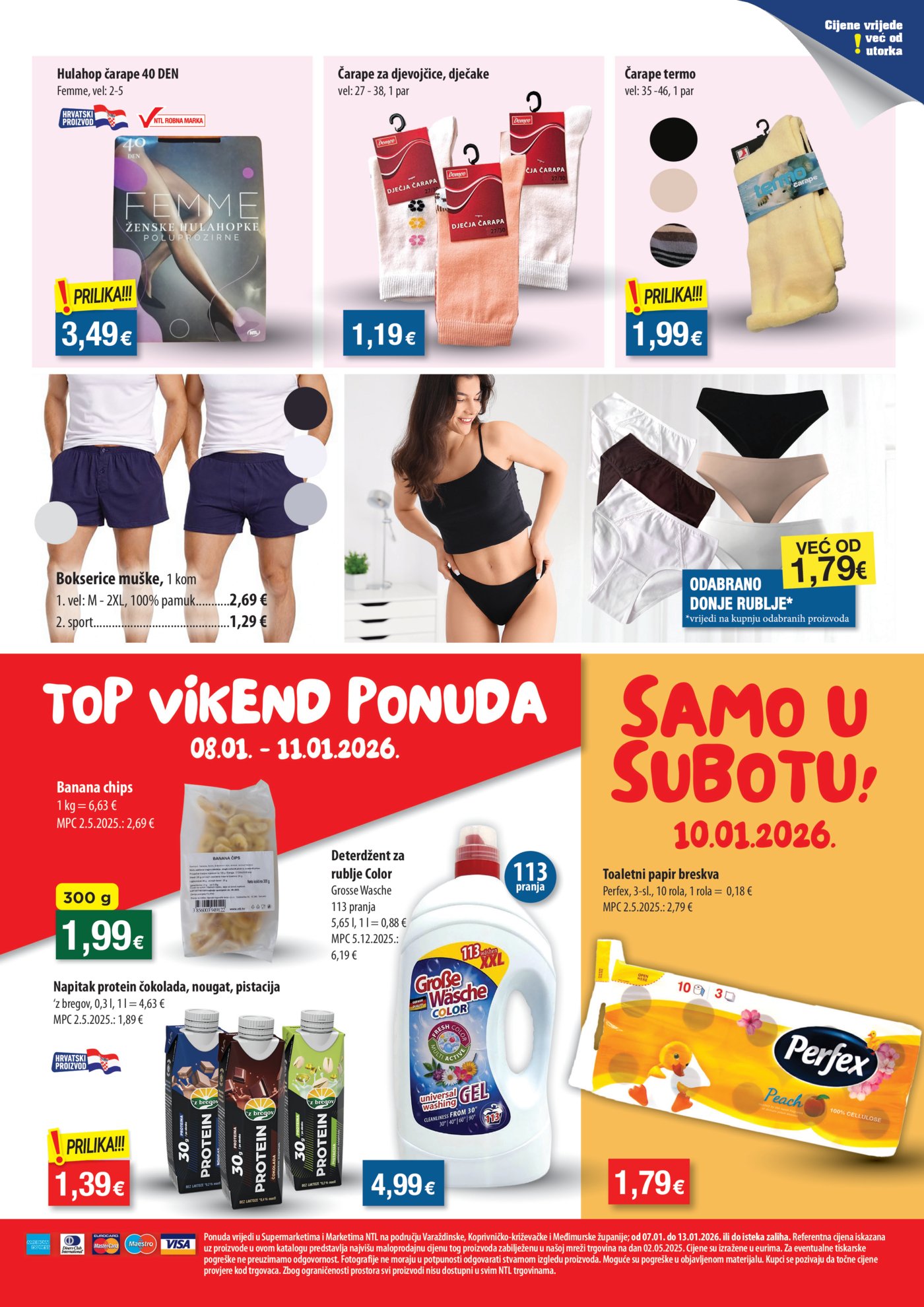 NTL katalog Akcija 07.01. - 13.01.2026. Sjever