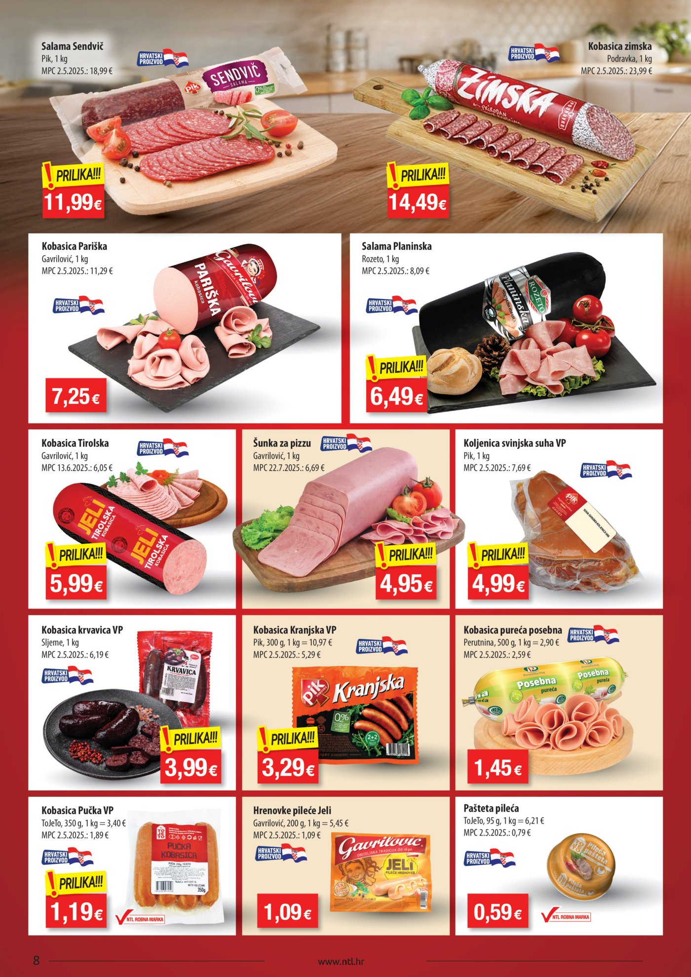 NTL katalog Akcija 07.01. - 13.01.2026. Sjever