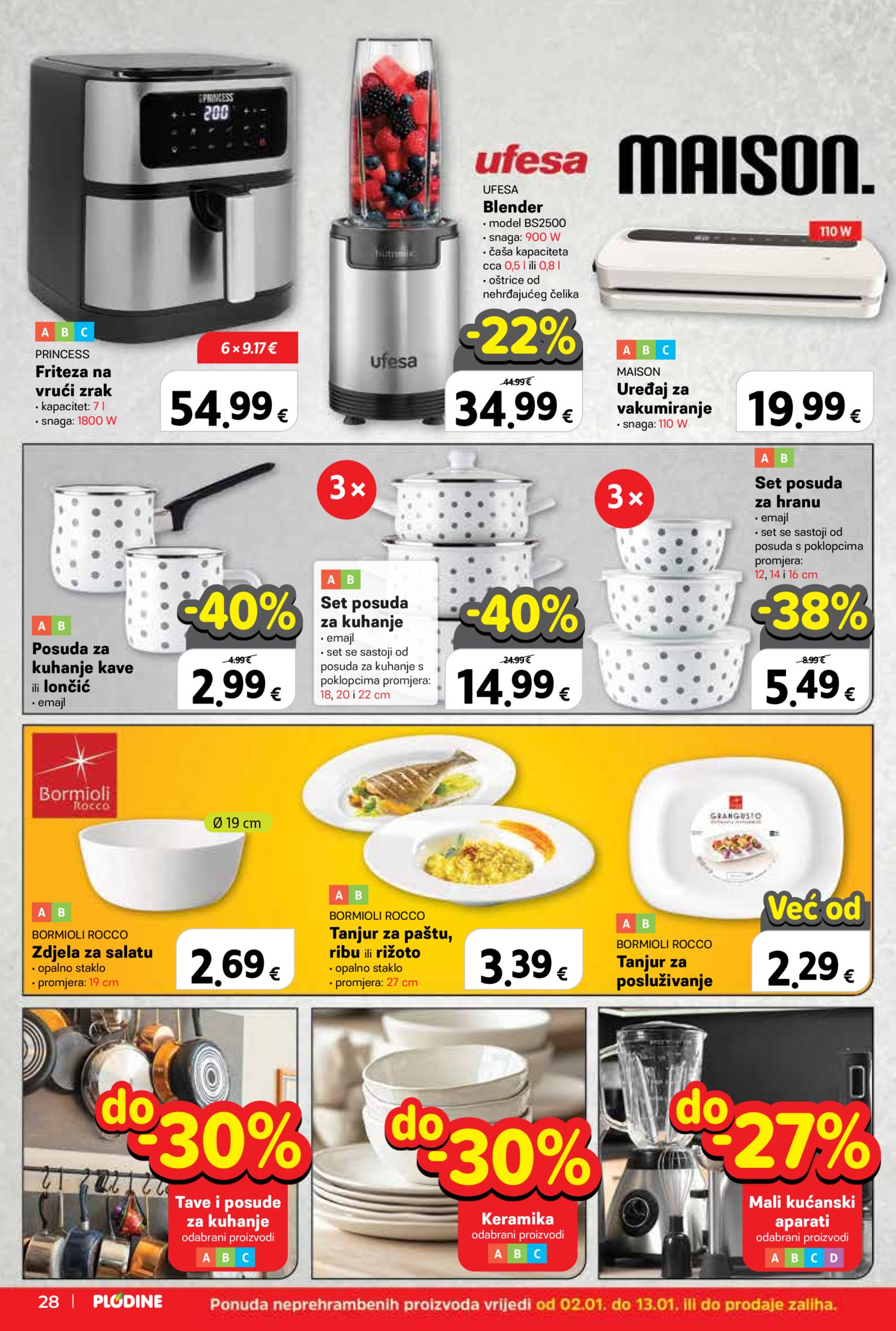 Plodine katalog Akcija 02.01. - 05.01.2026.