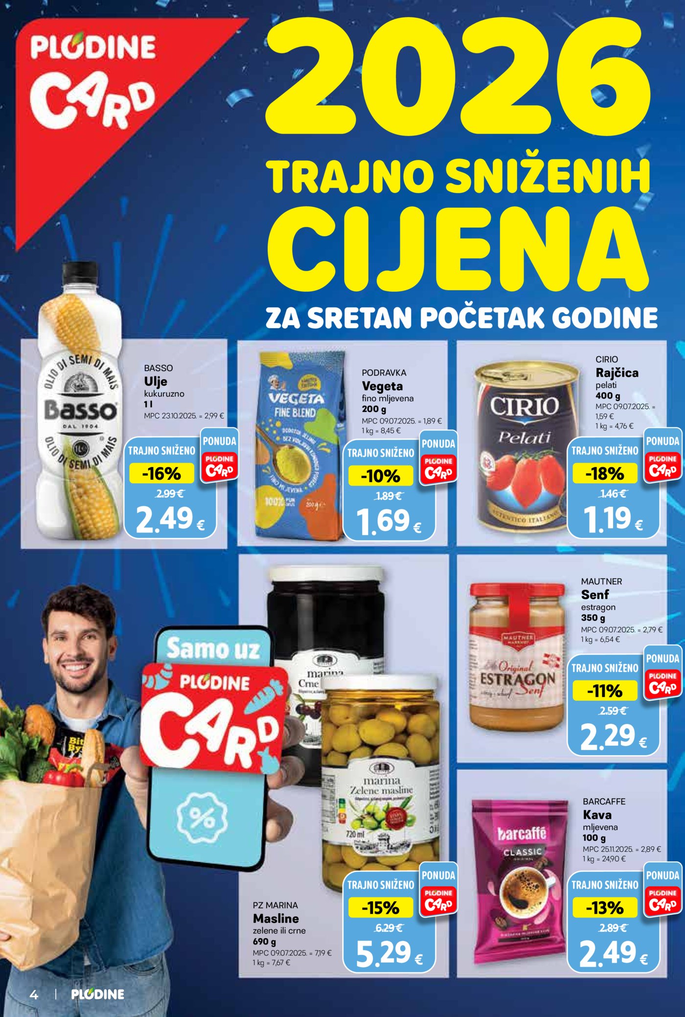 Plodine katalog Akcija 02.01. - 05.01.2026.