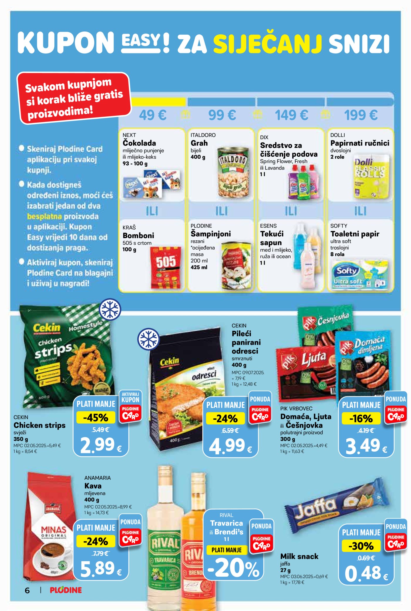 Plodine katalog Akcija 02.01. - 05.01.2026.