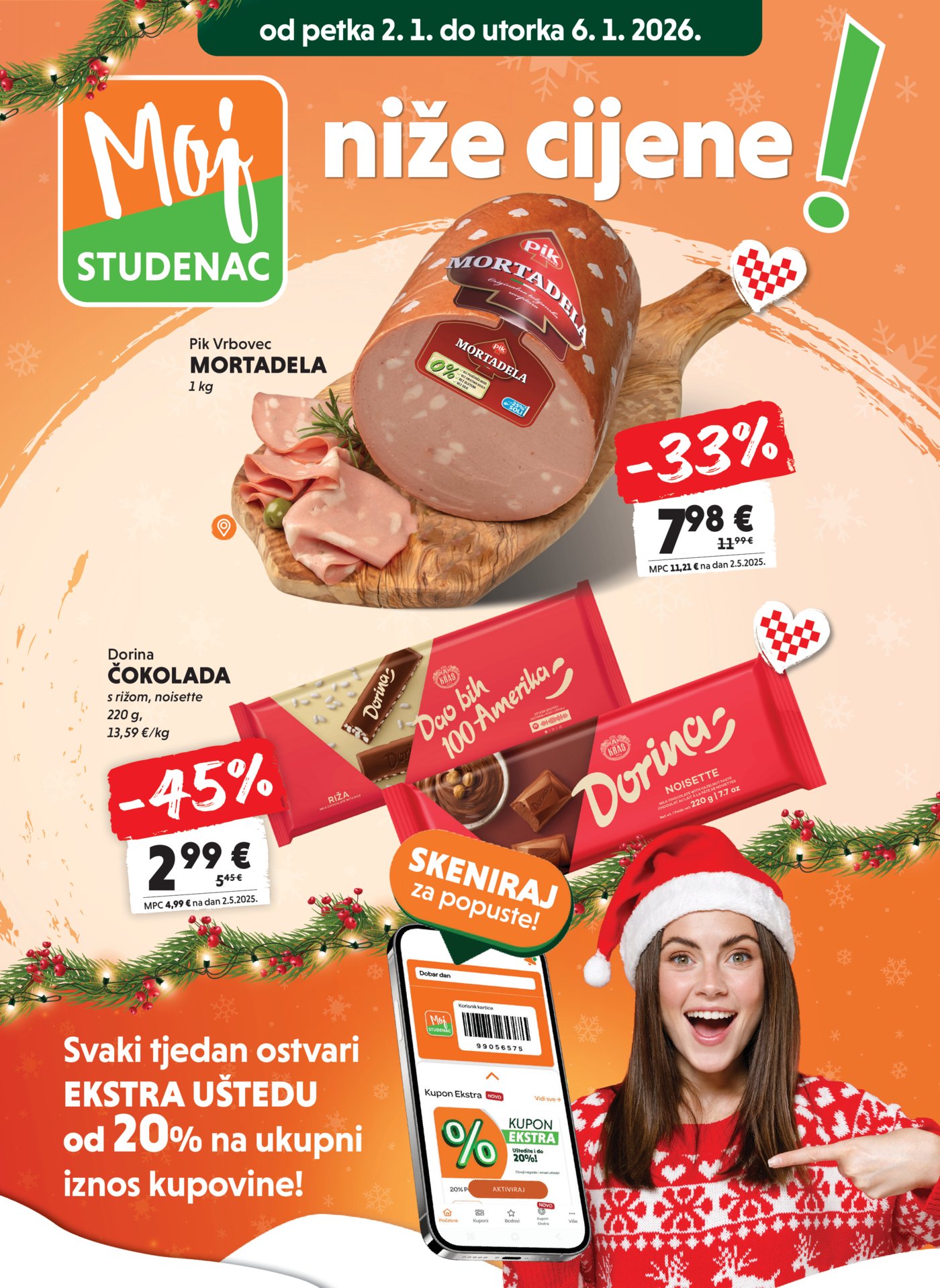 Studenac katalog Moj Studenac 02.01. - 06.01.2026.