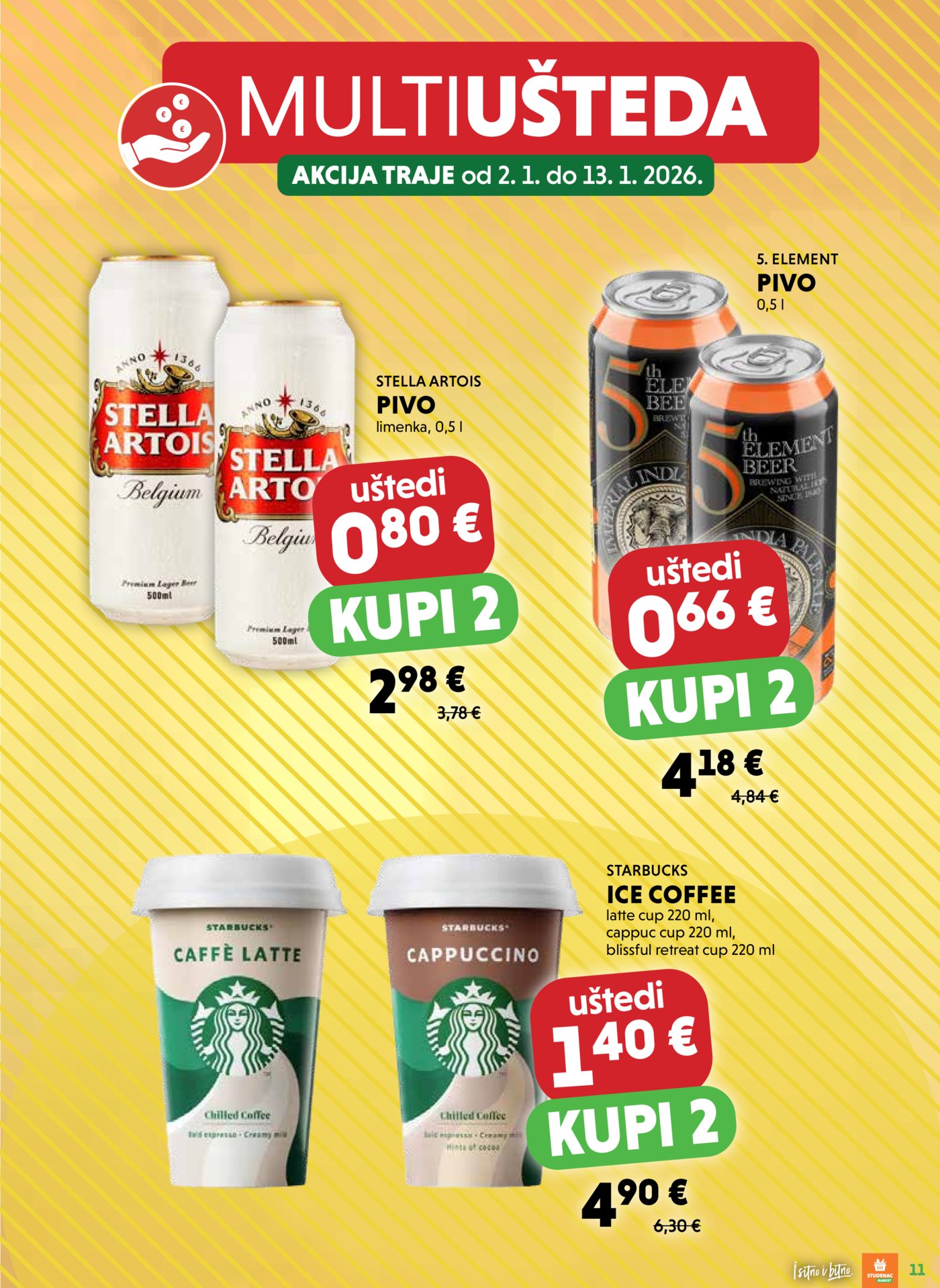 Studenac katalog Multiušteda 02.01. - 13.01.2026.