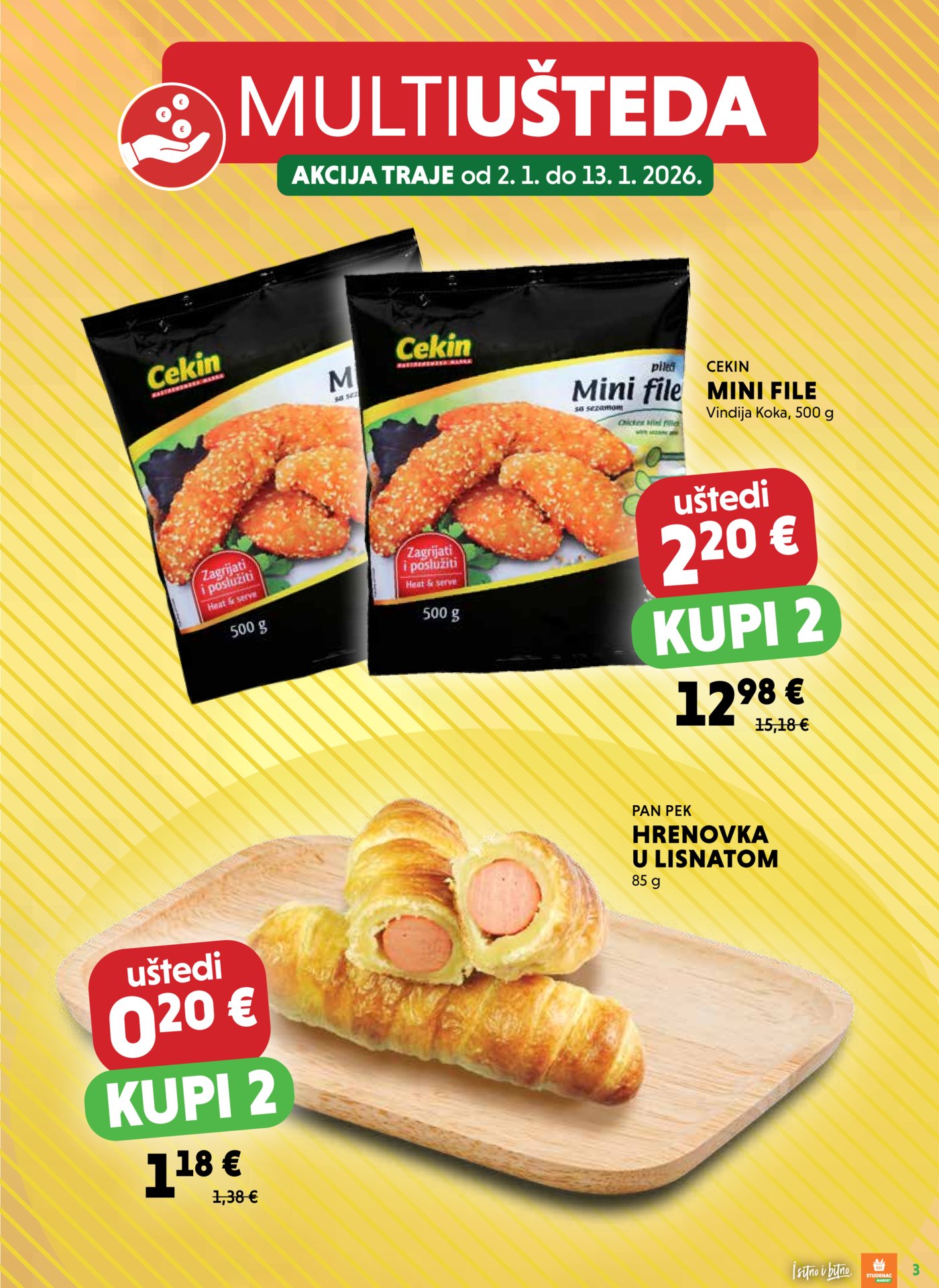 Studenac katalog Multiušteda 02.01. - 13.01.2026.