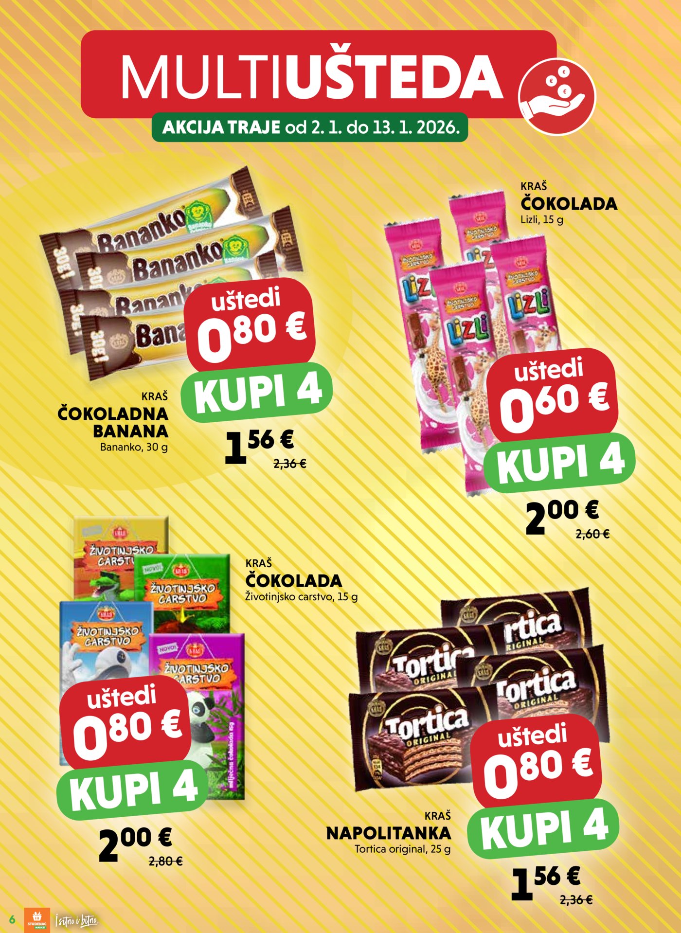 Studenac katalog Multiušteda 02.01. - 13.01.2026.