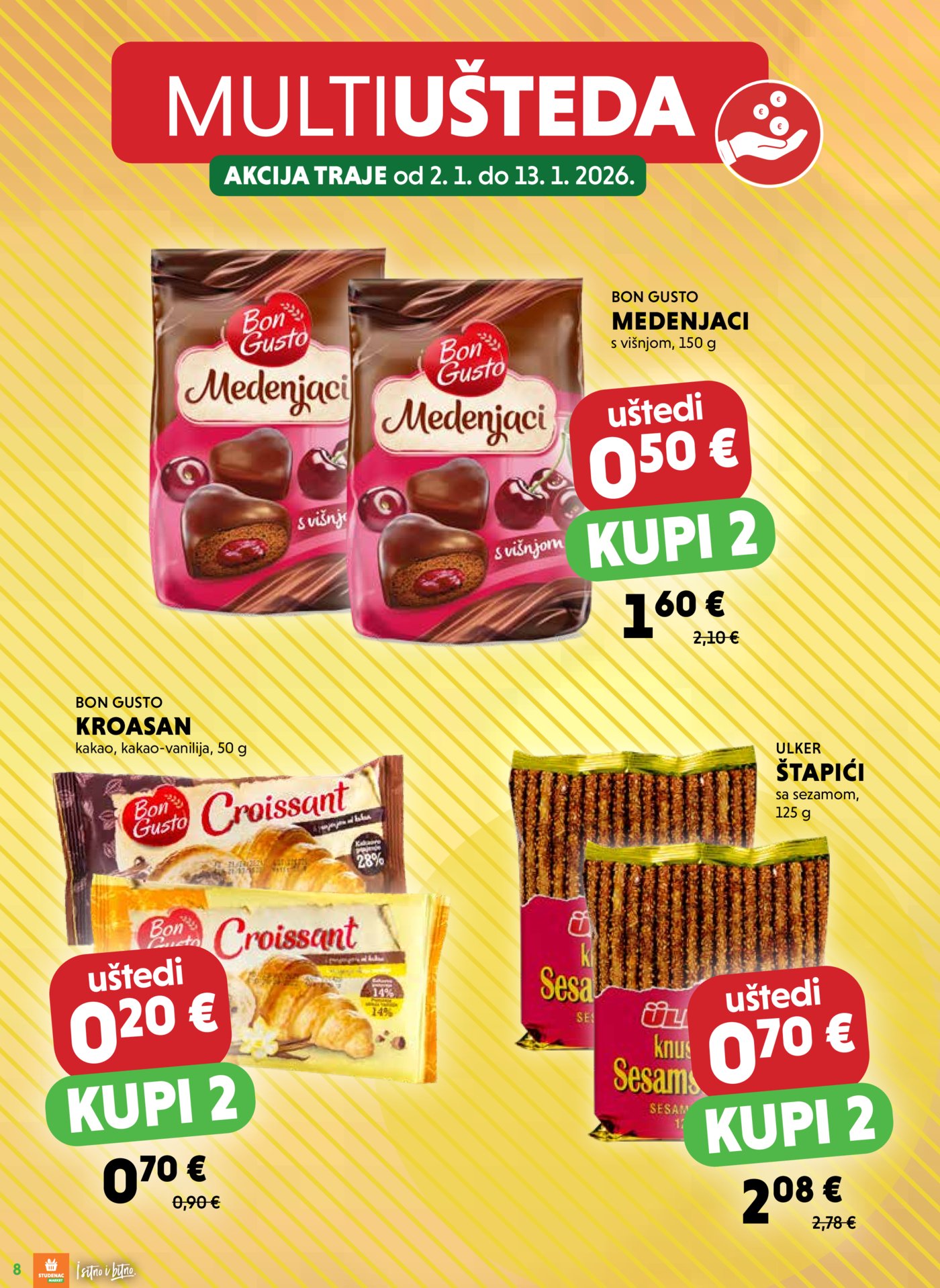 Studenac katalog Multiušteda 02.01. - 13.01.2026.