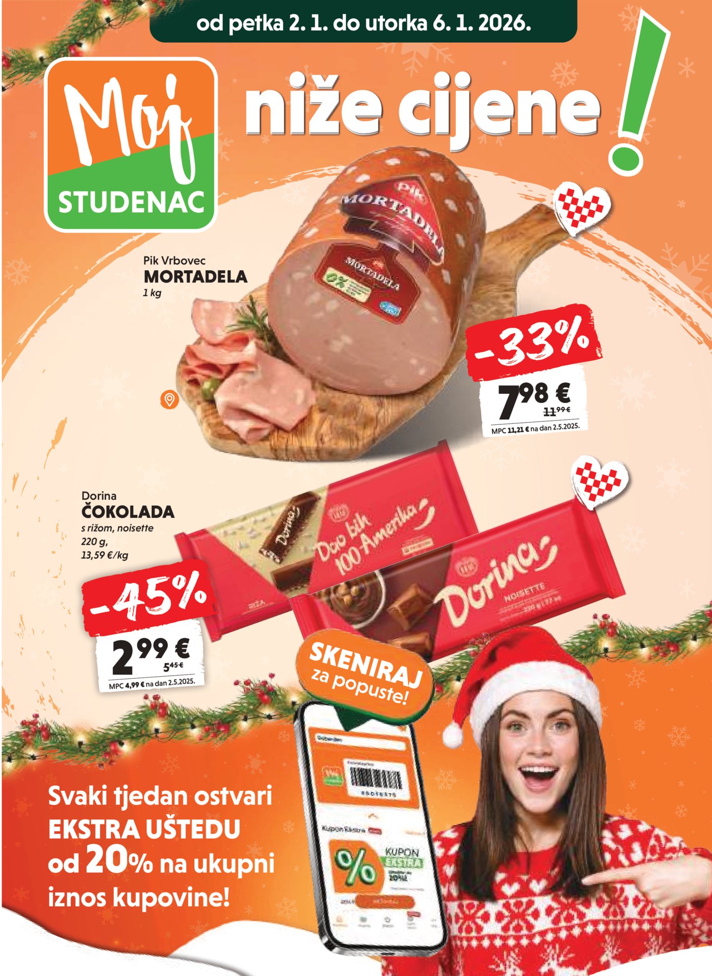 Studenac Tjedni katalog 02.01. - 06.01.2026.
