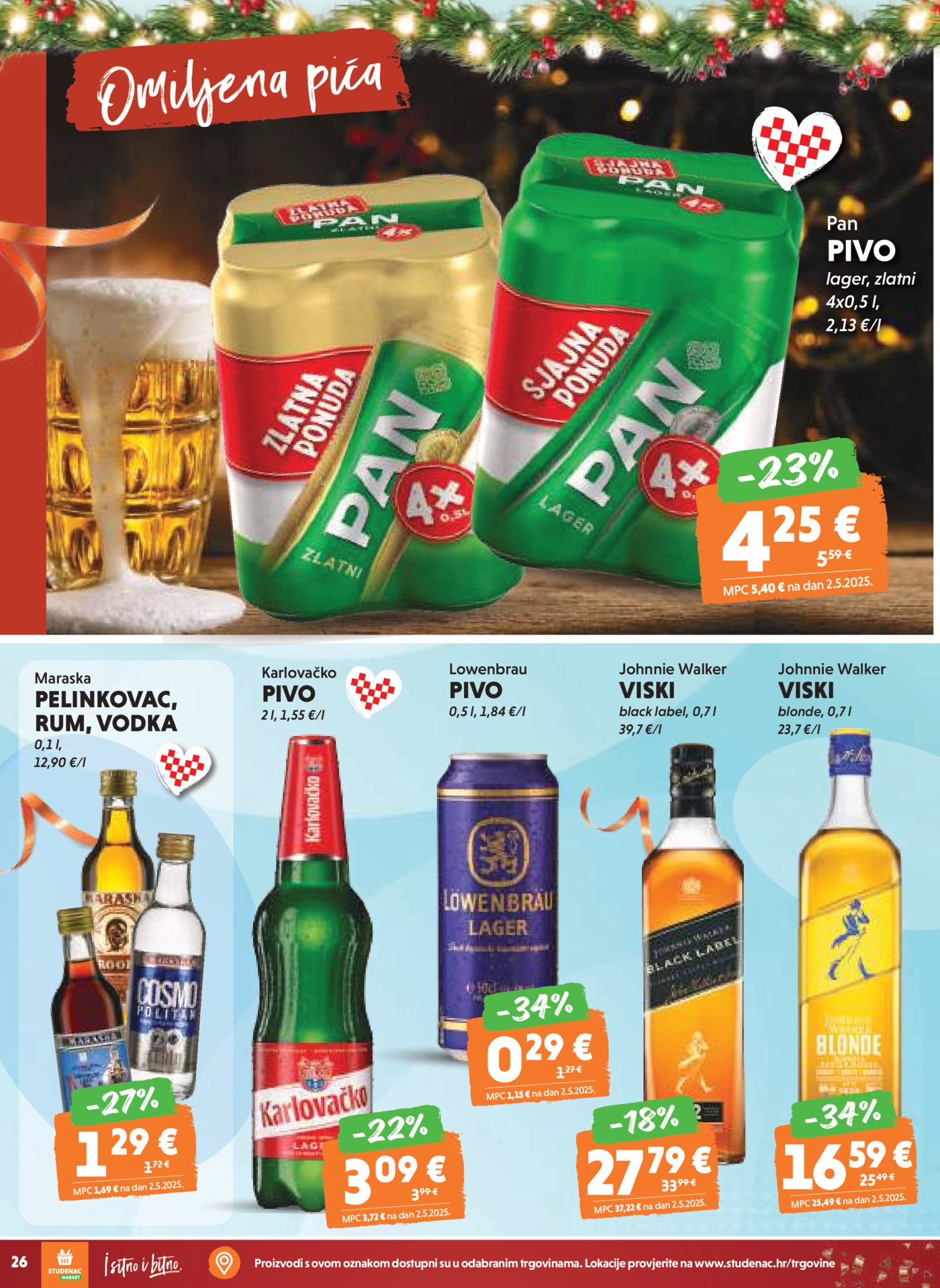 Studenac Tjedni katalog 02.01. - 06.01.2026.