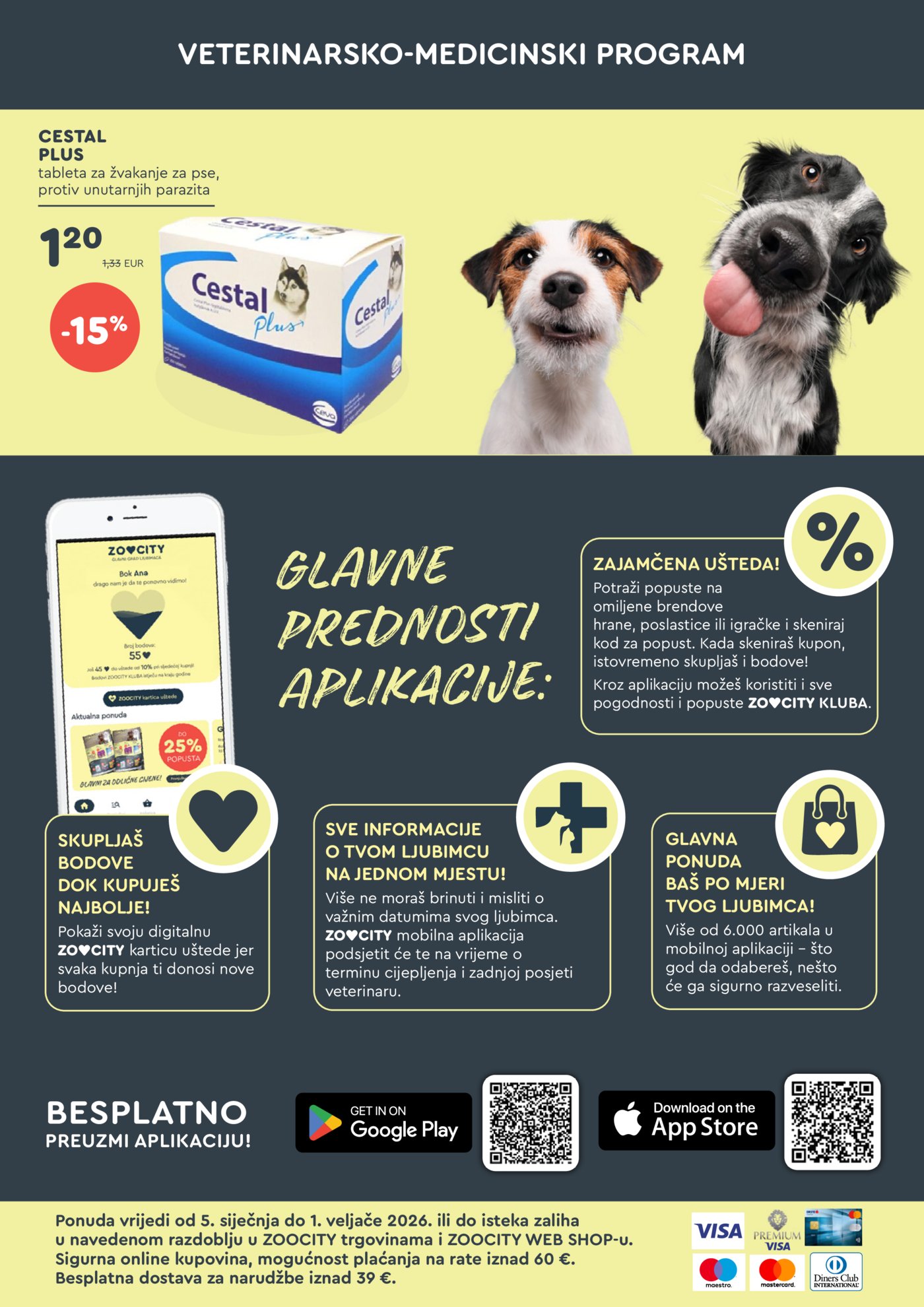 ZOOCITY katalog Akcija 05.01. - 01.02.2026.