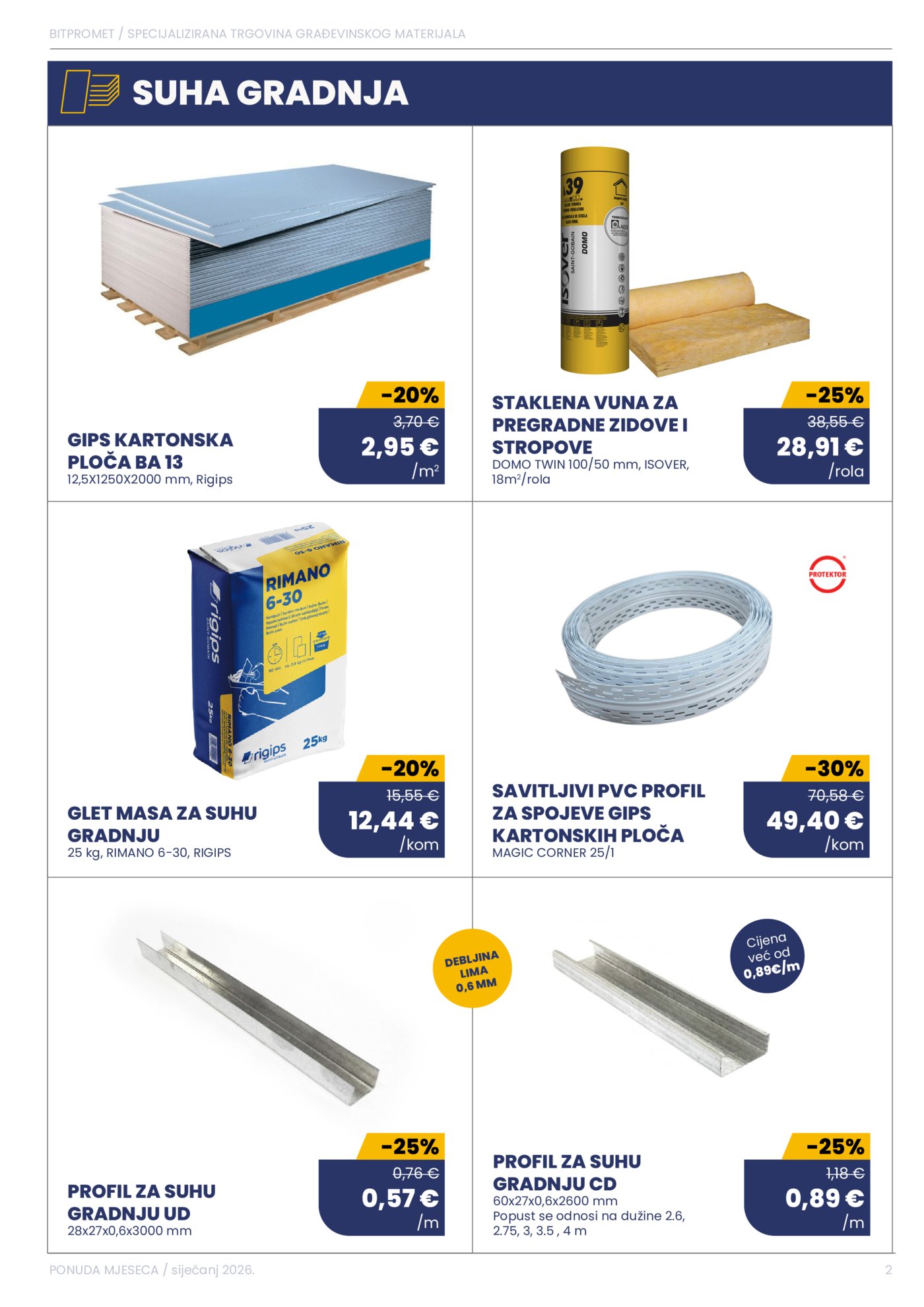 Bit Promet katalog Akcija 02.01. - 31.01.2026.