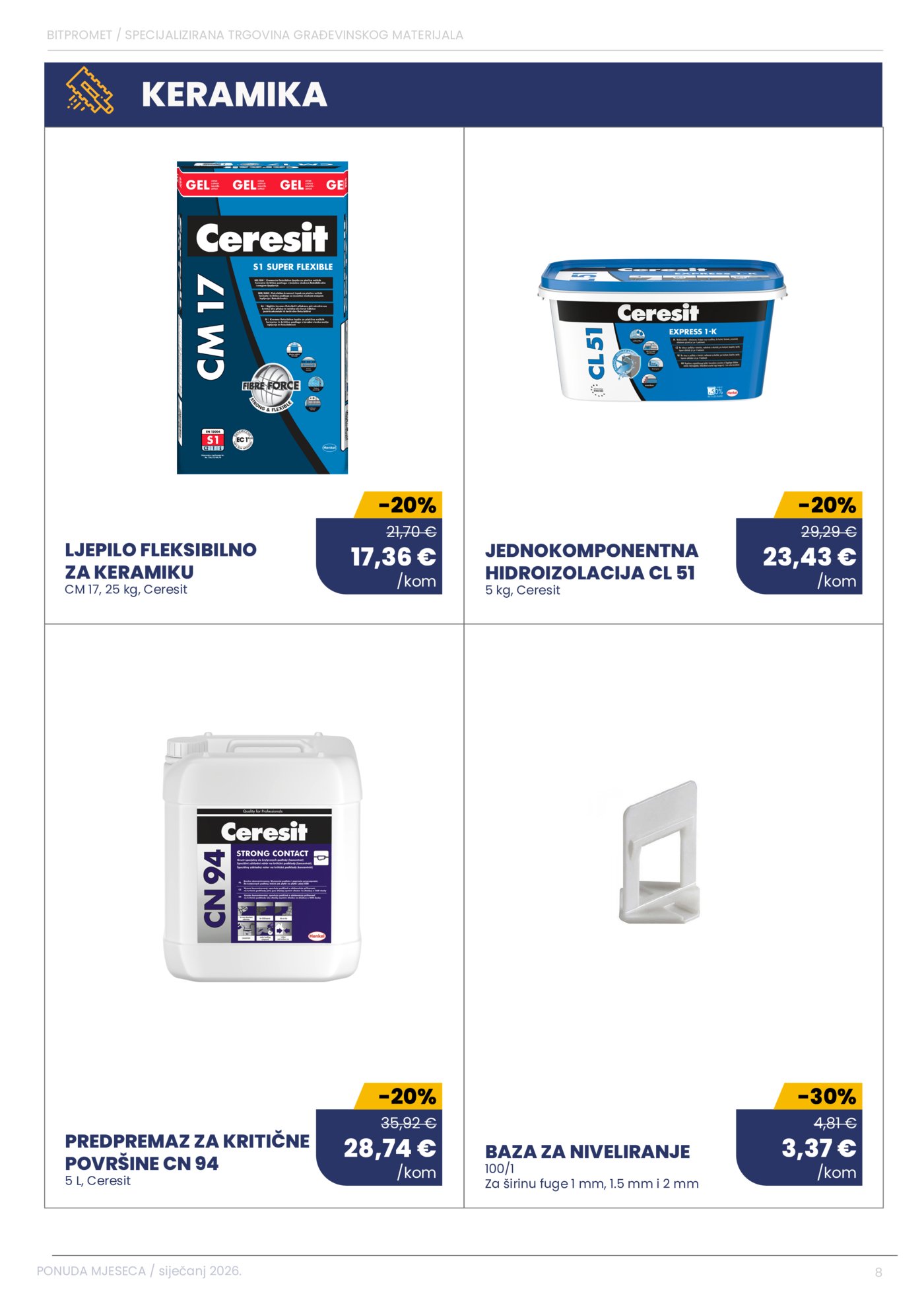 Bit Promet katalog Akcija 02.01. - 31.01.2026.