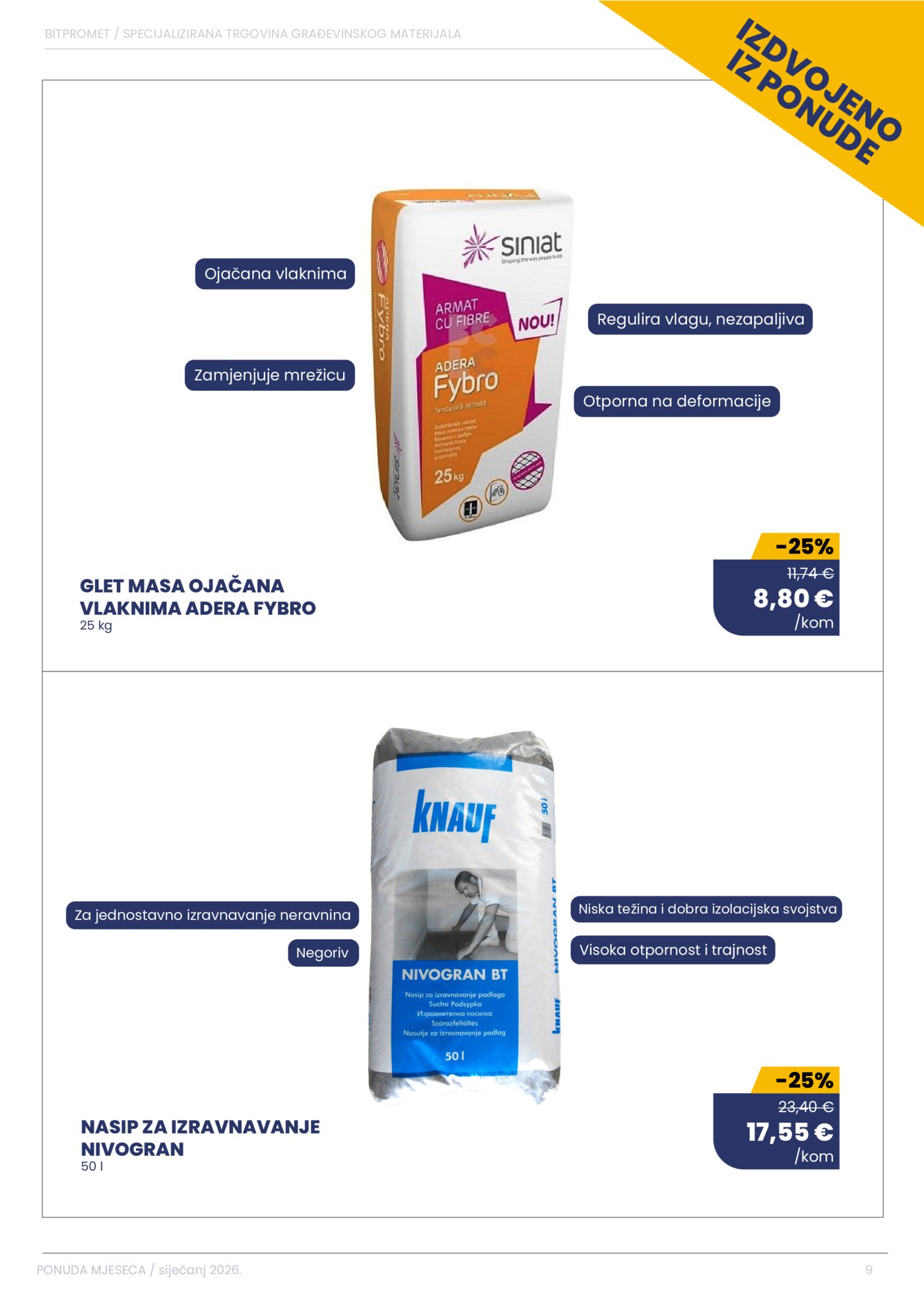 Bit Promet katalog Akcija 02.01. - 31.01.2026.