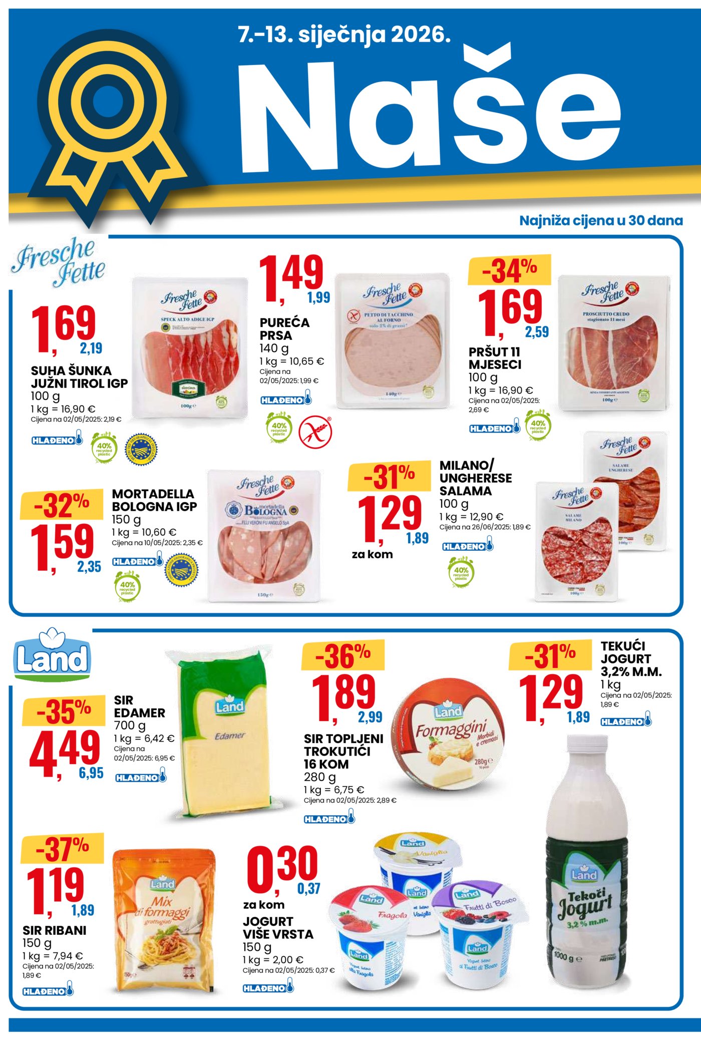 Eurospin katalog Akcija 07.01. - 13.01.2026.