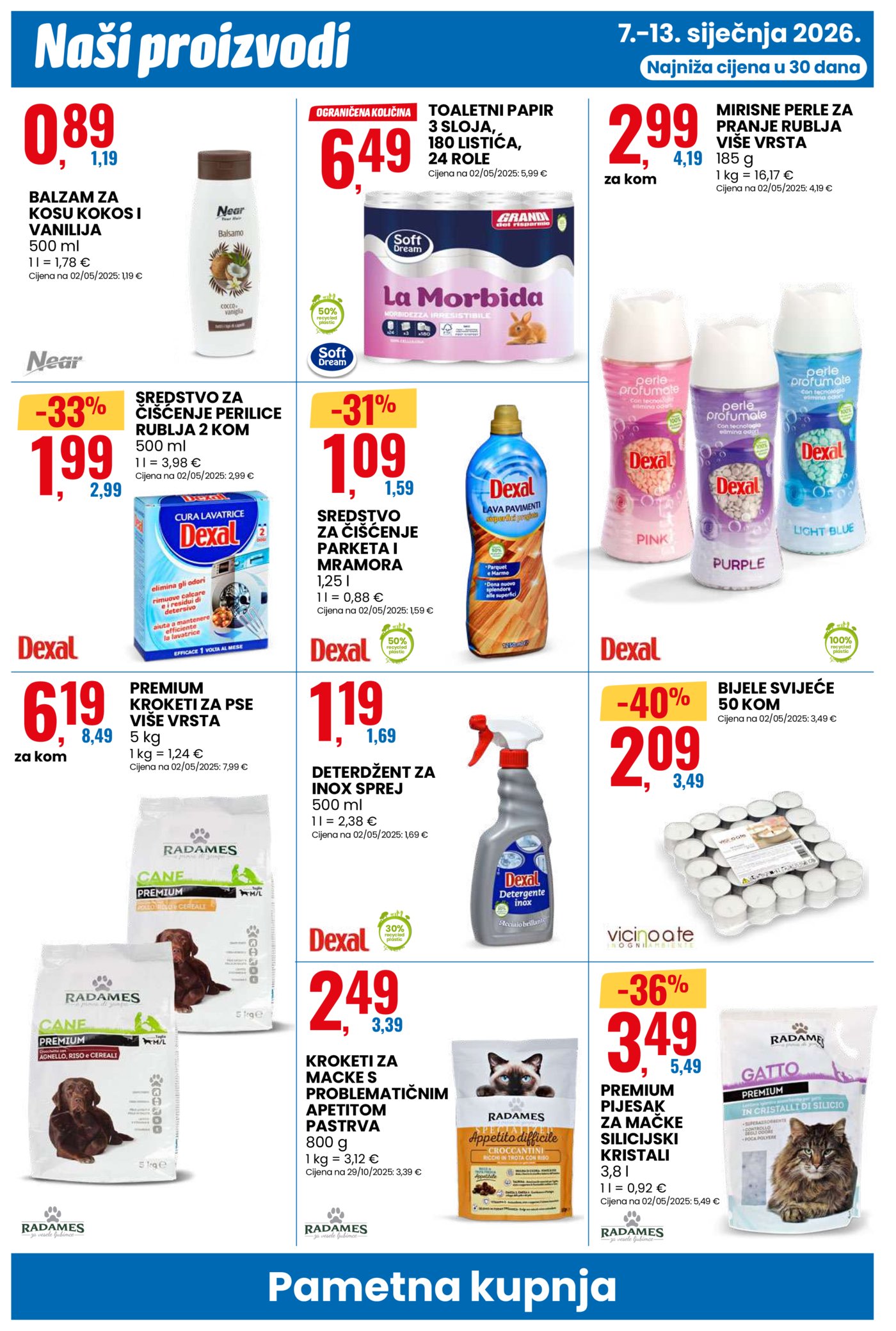 Eurospin katalog Akcija 07.01. - 13.01.2026.