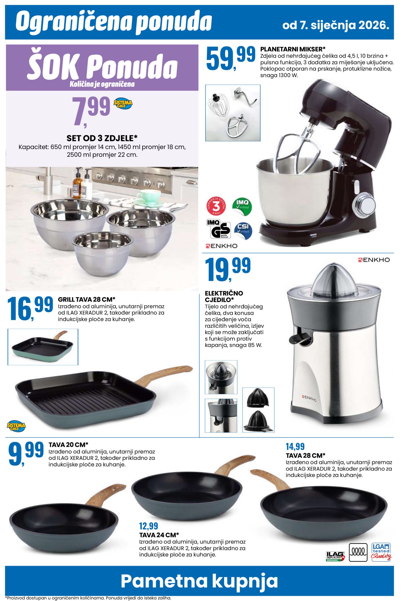 Eurospin katalog Akcija 07.01. - 13.01.2026.